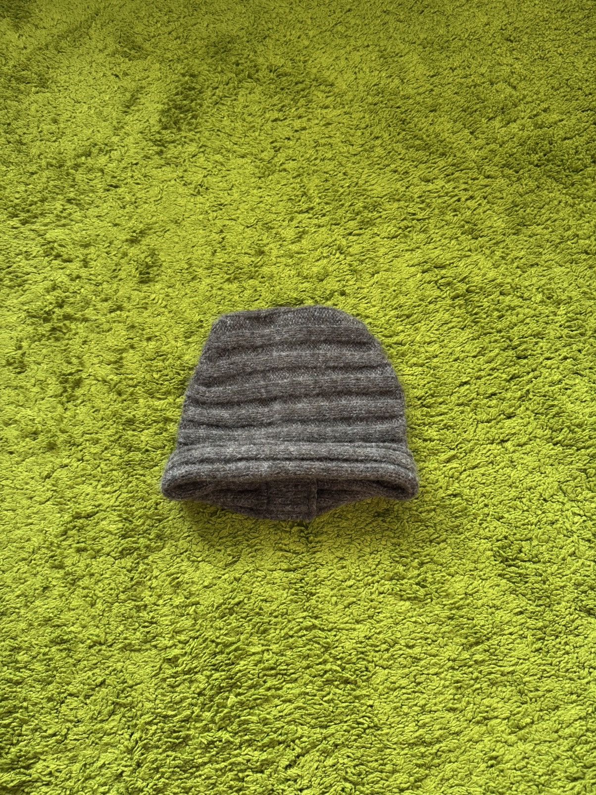 Isabel Benenato Isabel Benenato avant garde mohair alpaca blend ribbed hat Size ONE SIZE - 5 Thumbnail