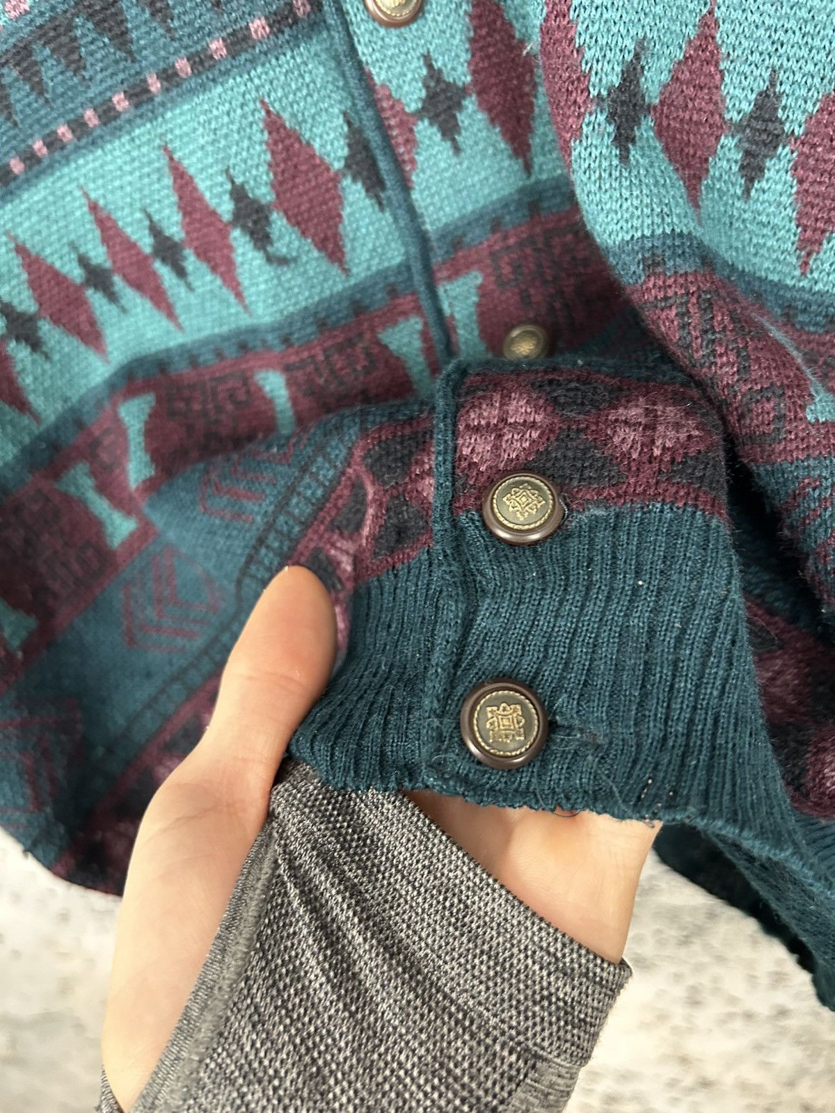 Vintage Vintage 90s Sweater Vest Knitwear Avantgarde Archival Size US L / EU 52-54 / 3 - 4 Thumbnail