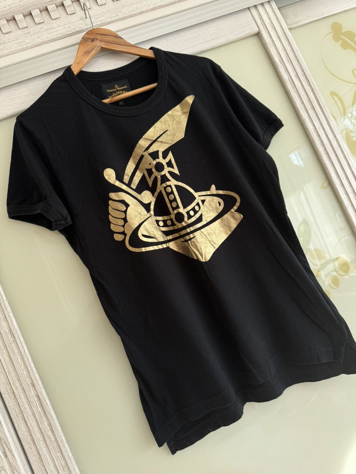 Vivienne Westwood Vivienne Westwood Anglomania Big Logo T-shirt Rare Tee Size US L / EU 52-54 / 3 - 4 Thumbnail