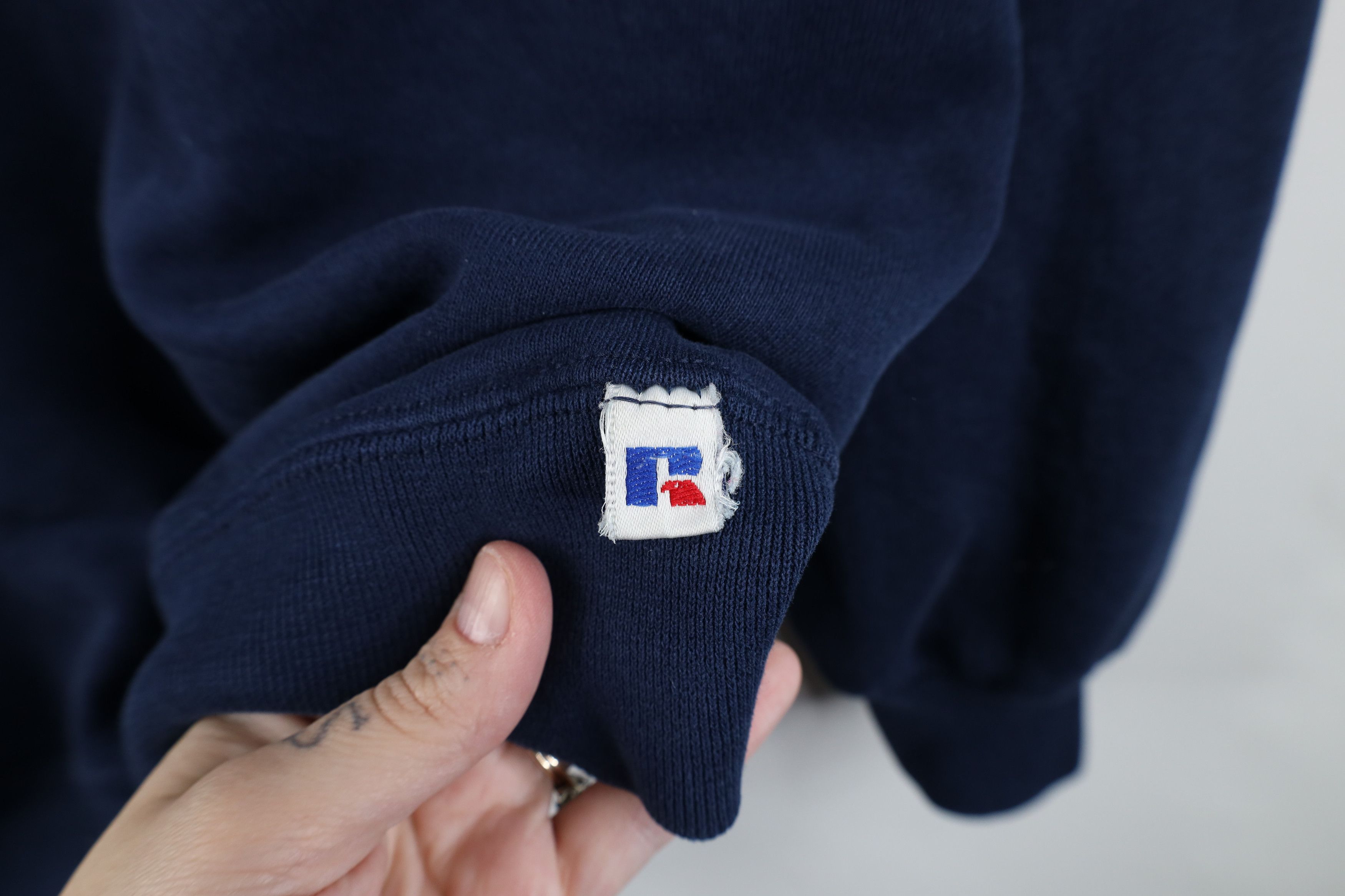 Russell Athletic × Vintage Vintage 90s Russell Athletic State University Sweatshirt USA Size US L / EU 52-54 / 3 - 5 Thumbnail