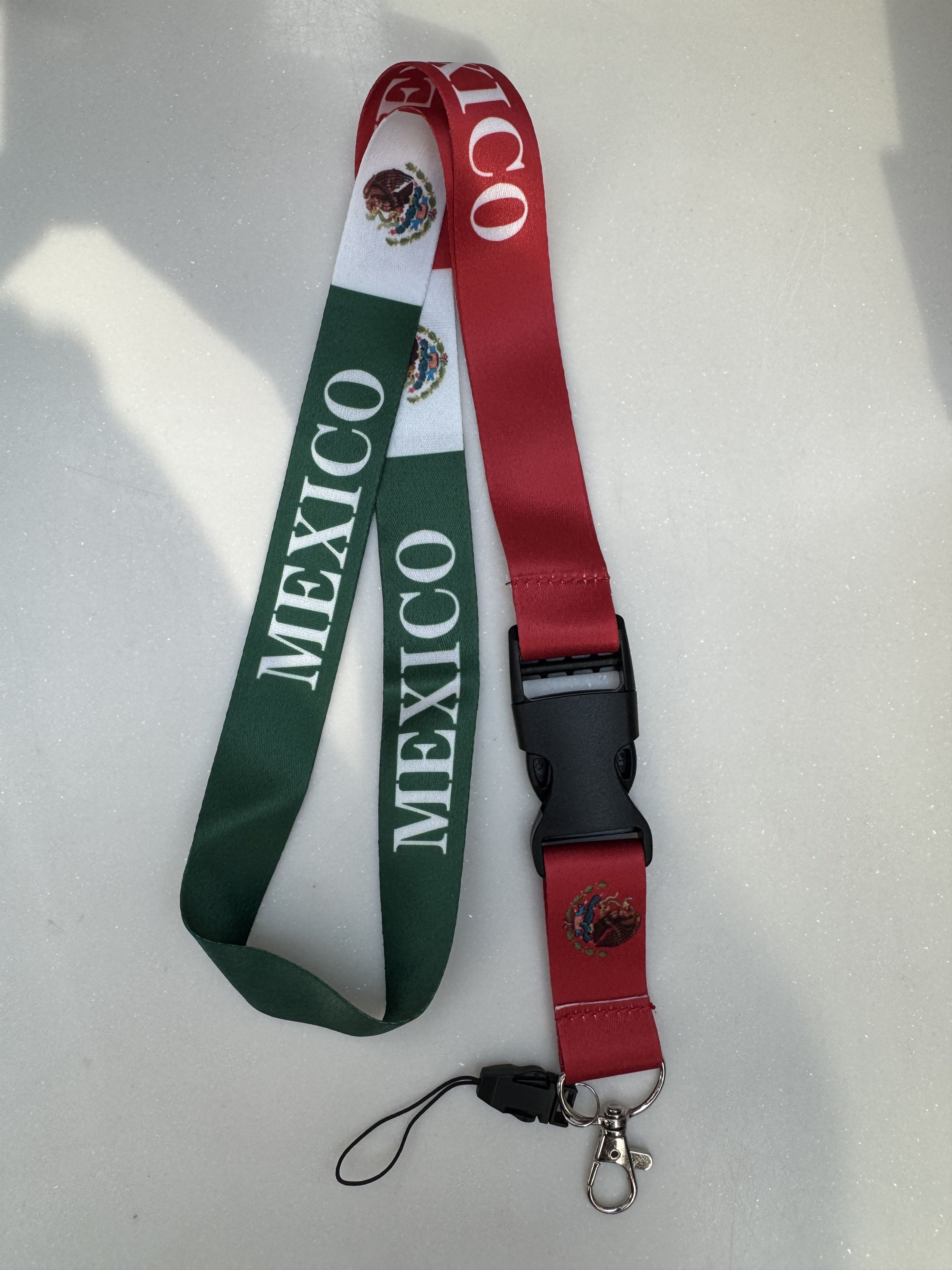 Other Mexico Lanyard Keychain ID TAG school work Brand new Size ONE SIZE - 1 Thumbnail