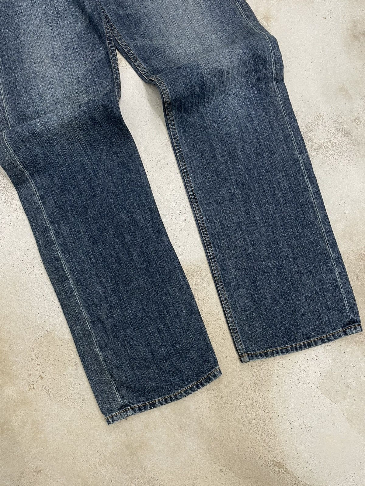 Hysteric Glamour Vintage Designer Japan Sorridere Affliction Emo Wing Denim Size US 29 - 6 Thumbnail