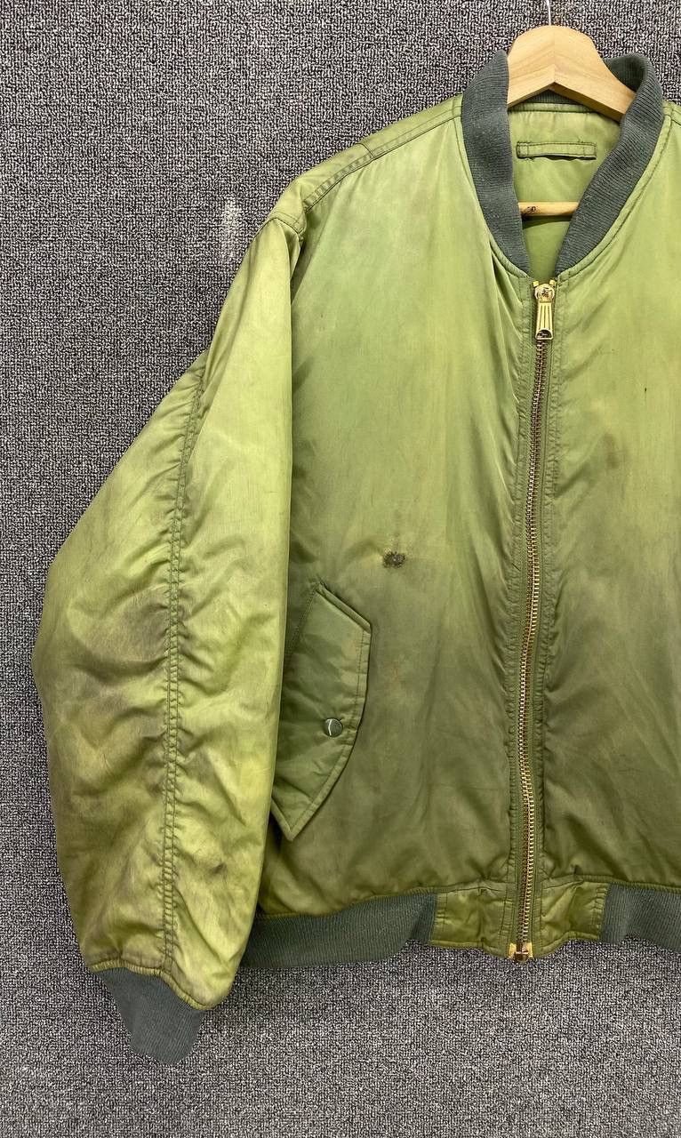 Japanese Brand Vintage Yokosuka Japan Eagle Printed Sukajan Bomber Jacket Size US L / EU 52-54 / 3 - 9 Thumbnail