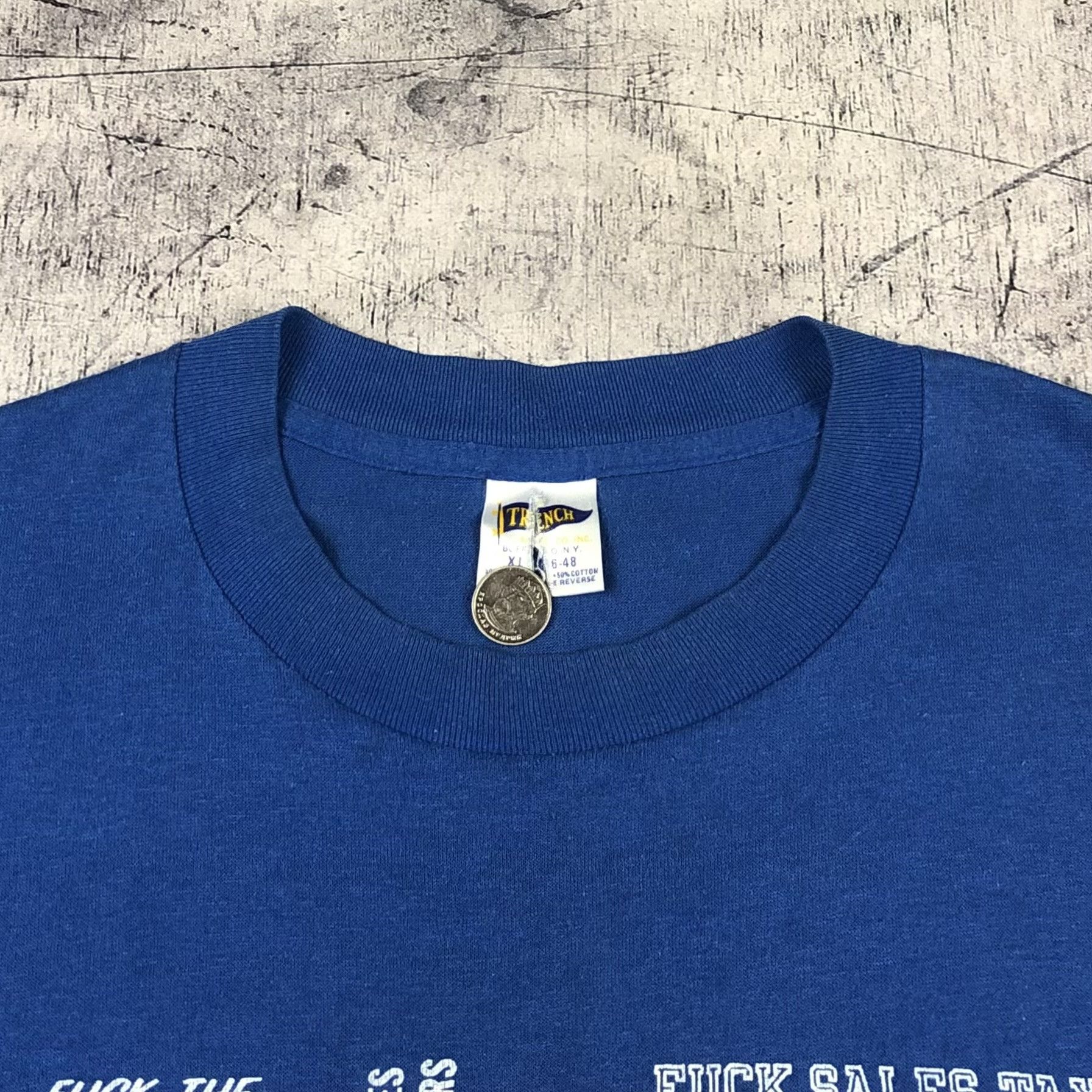 Vintage Vintage Fuck All Adult Dirty Joke USA Tee Size US M / EU 48-50 / 2 - 4 Thumbnail