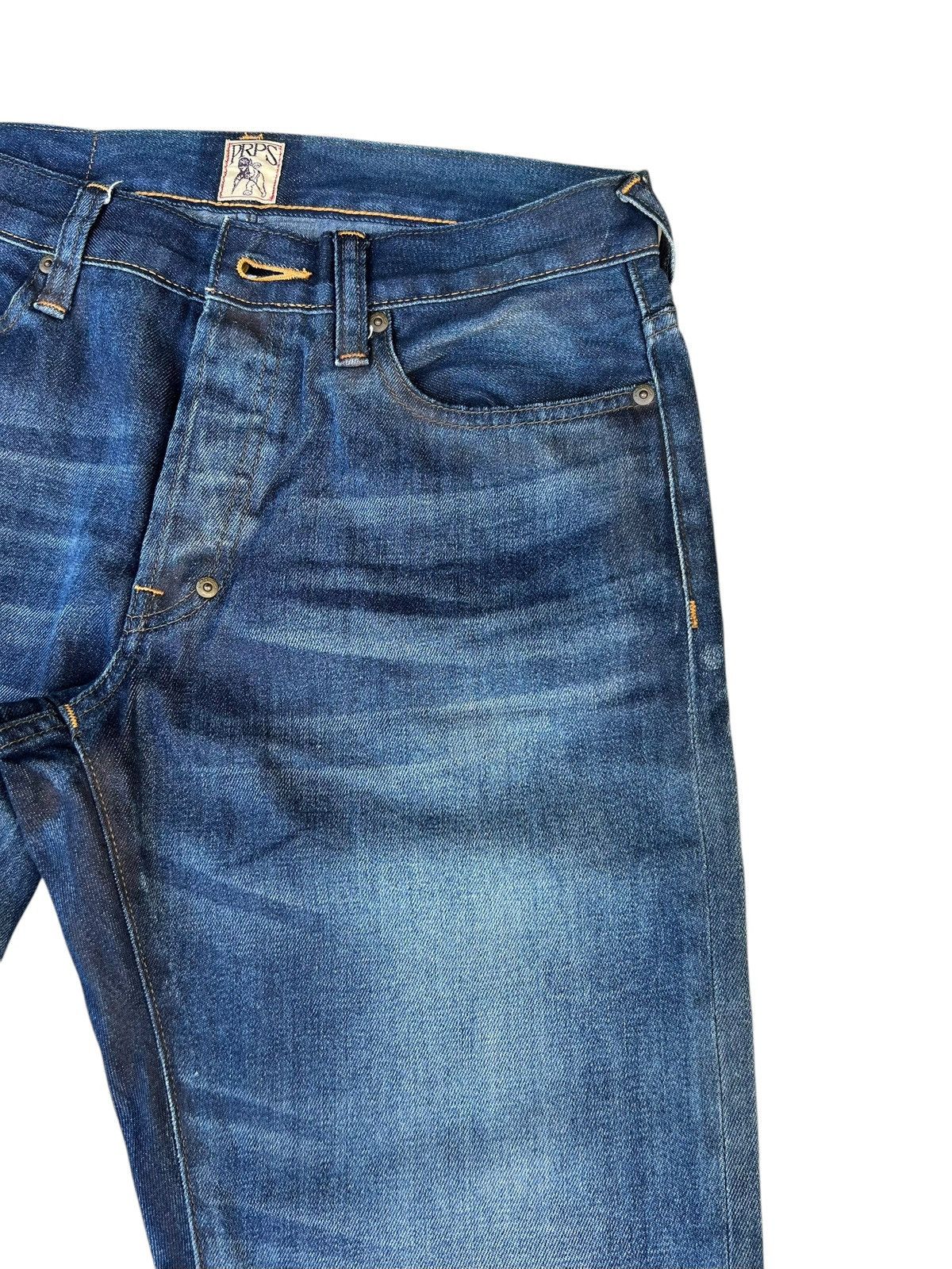 Prps PRPS Barracuda Waxed Denim Slim Jeans Size US 30 / EU 46 - 9 Thumbnail
