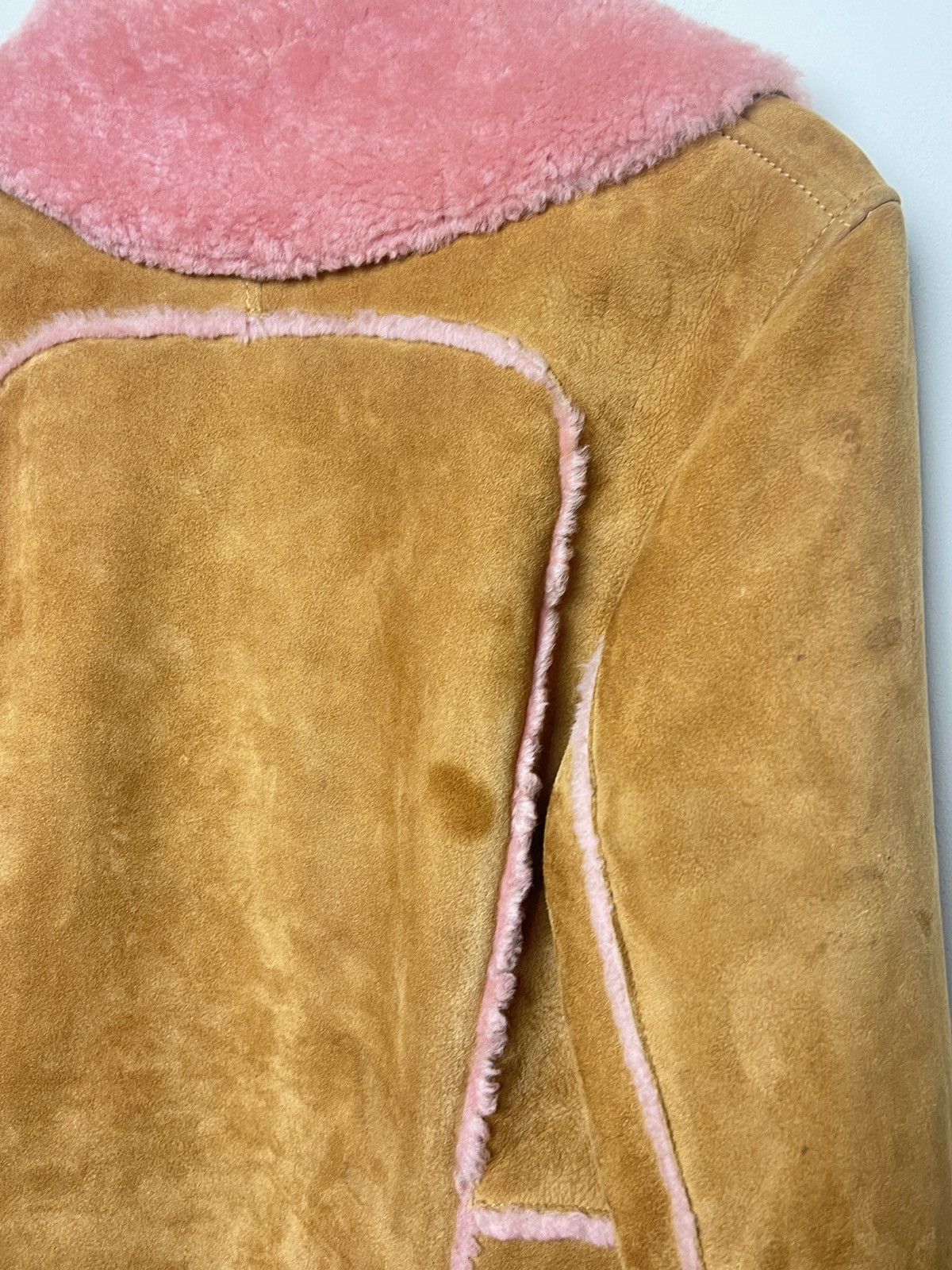 Dolce & Gabbana dolce & gabbana y2k archive faux shearling real suede jacket Size US M / EU 48-50 / 2 - 14 Thumbnail