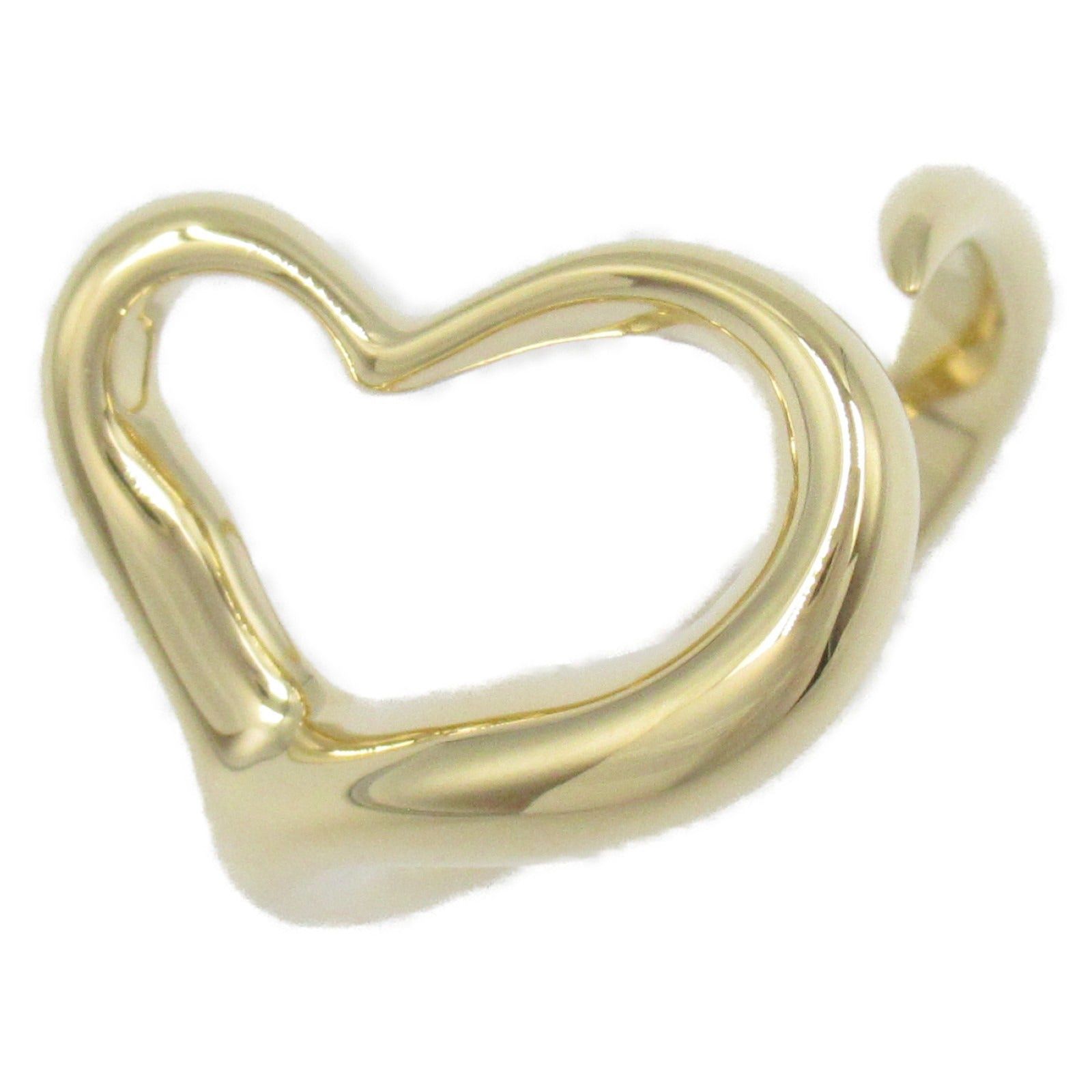 Tiffany Co Open Heart Ring K18 (Yellow Gold) Gold