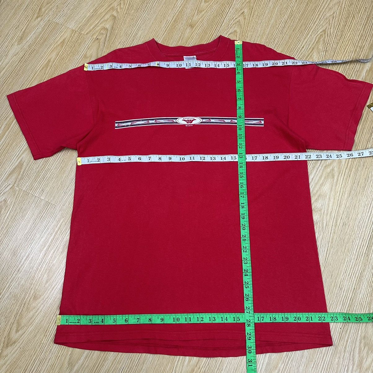 Vintage Hangloose Guam Hawaiian Vintage TShirt A715 Size US L / EU 52-54 / 3 - 6 Thumbnail