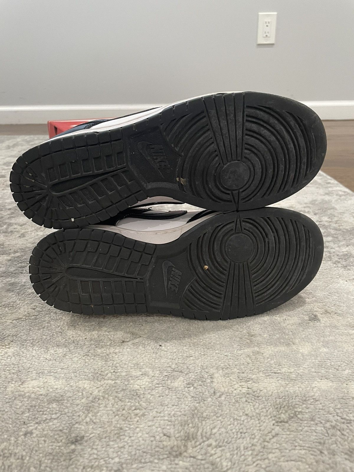 Nike Dunk Low Black White Size US 7.5 / EU 40-41 - 5 Thumbnail