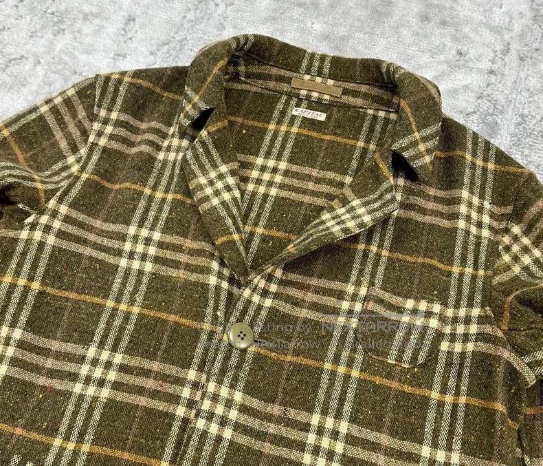 Kapital Kapital Green Plaid Wool Blazer Jacket. Size US M / EU 48-50 / 2 - 2 Thumbnail