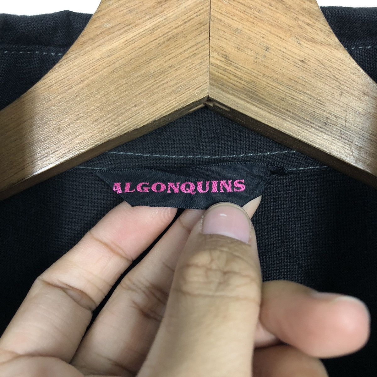 Japanese Brand 📌Punk Design Shirt Jacket Button Algonquins Over Design Size US M / EU 48-50 / 2 - 18 Thumbnail