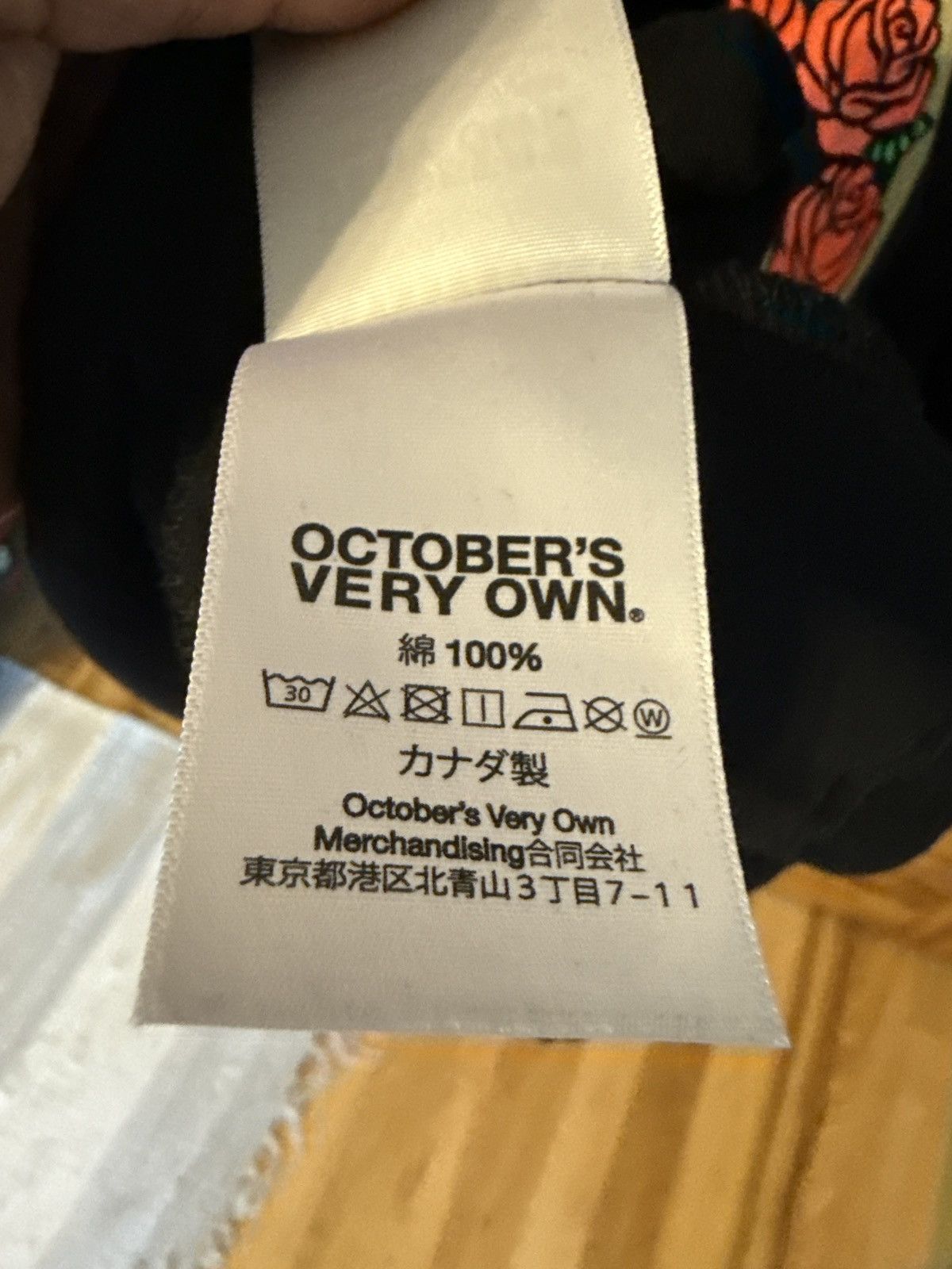 October's Very Own OVO OG Owl Rose Tee Size US L / EU 52-54 / 3 - 2 Thumbnail