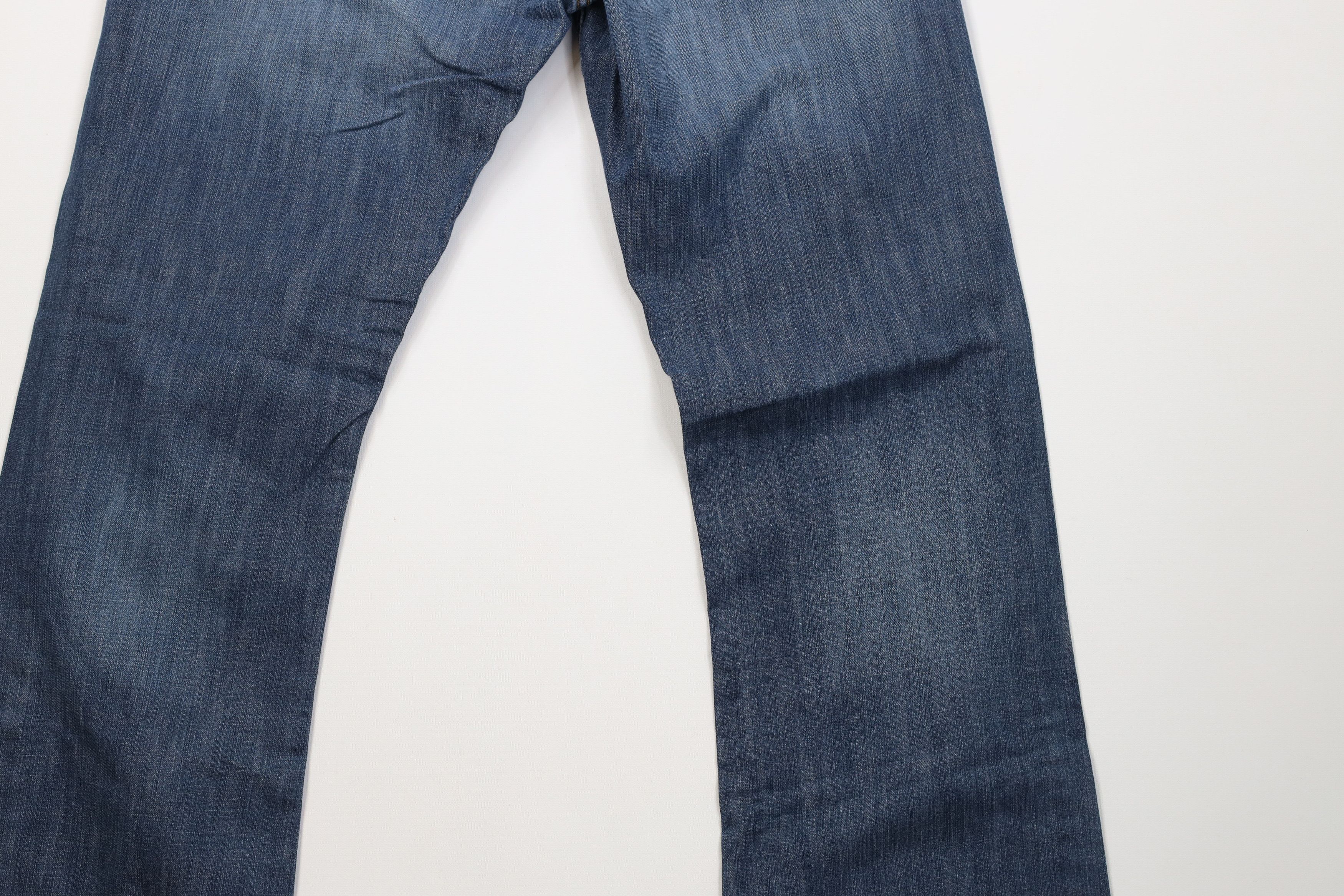 Levi's Vintage Y2K Levis 527 Slim Wide Leg Bootcut Denim Jeans Blue Size US 34 / EU 50 - 13 Thumbnail