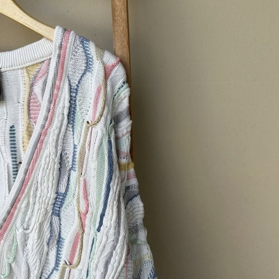 Vintage Emaroo 3D Knitted Cardigan Coogi Style Size US L / EU 52-54 / 3 - 4 Thumbnail