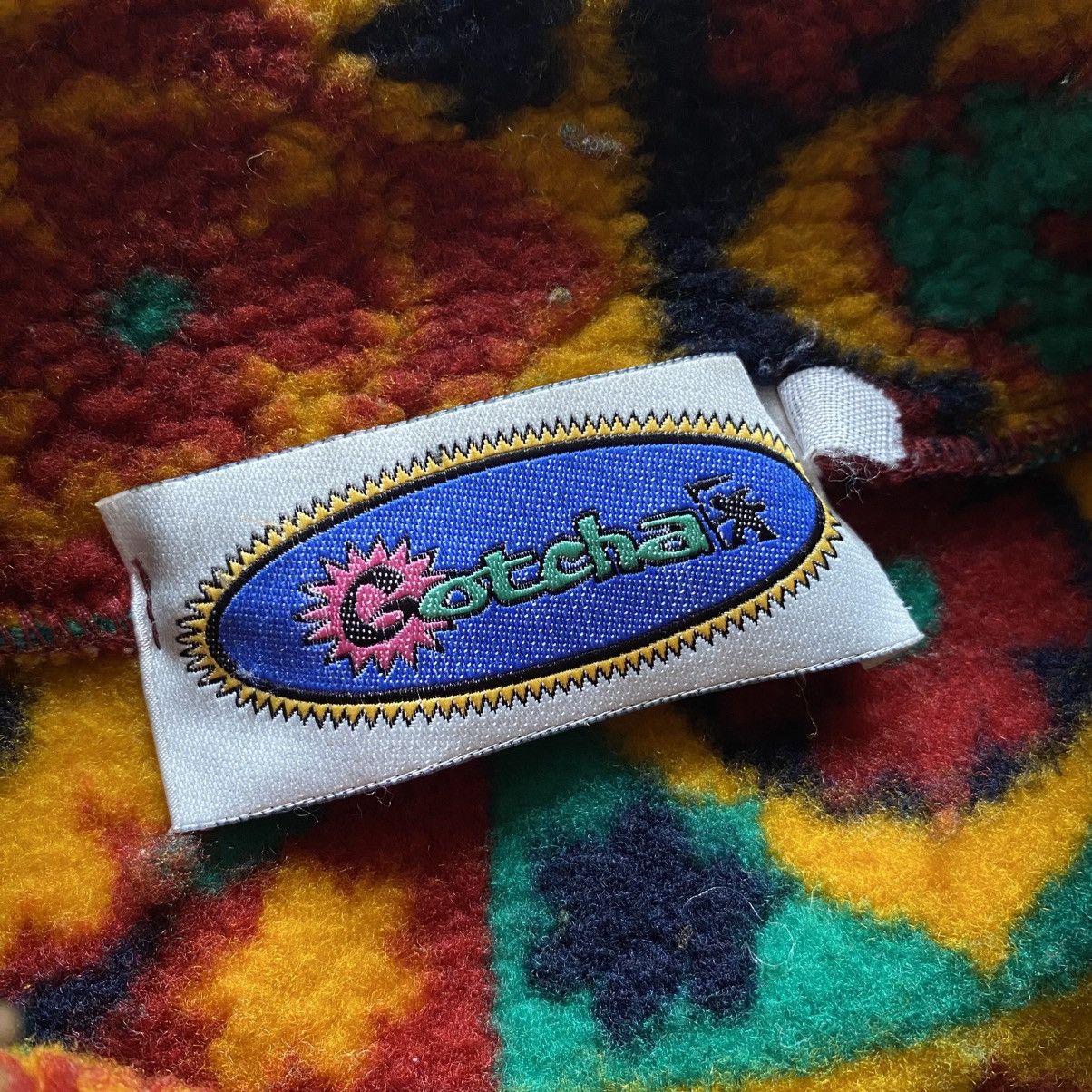 Gotcha × Vintage Vintage 90s Gotcha Quicksilver Billabong Vibe Fleece Surf Size US L / EU 52-54 / 3 - 6 Thumbnail
