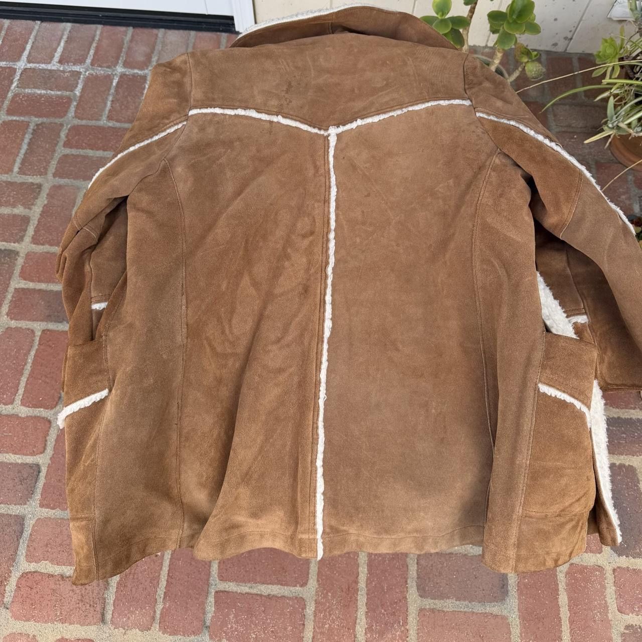 Carhartt Vintage Pioneer Wear Men's suede leather coat sz 38 sherpa Size US M / EU 48-50 / 2 - 8 Thumbnail