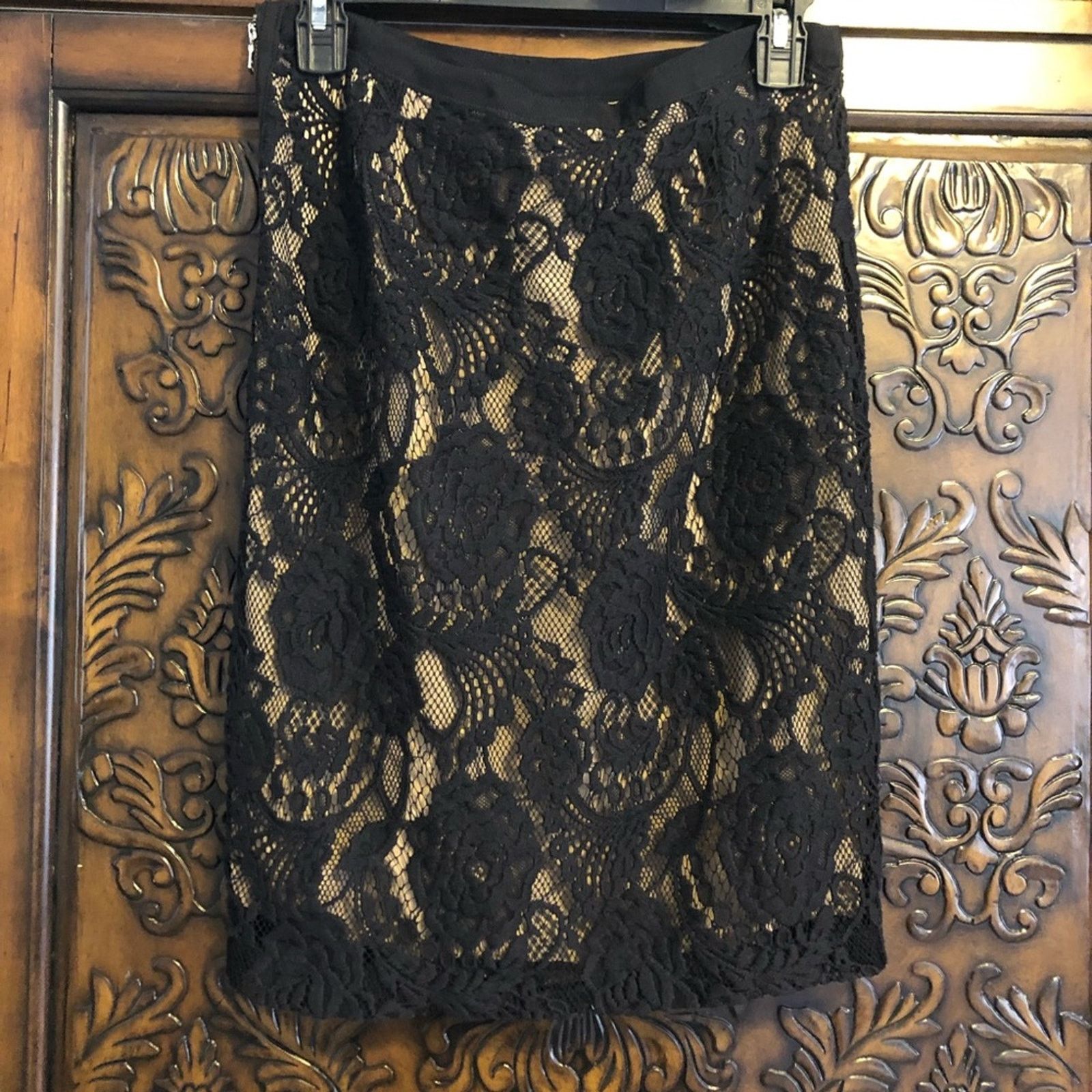 Club Monaco Club Monaco black lace lined skirt NWOT 2 Size 26" / US 2 / IT 38 - 4 Thumbnail
