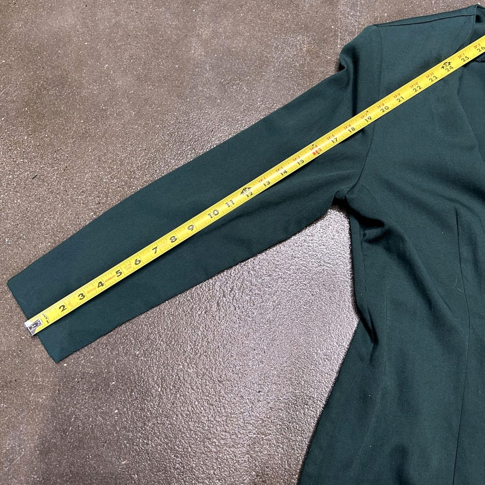 Doublet VINTAGE Contrived Clash Blazer Jacket Womens Medium Green Double Breasted Made USA Size M / US 6-8 / IT 42-44 - 6 Thumbnail
