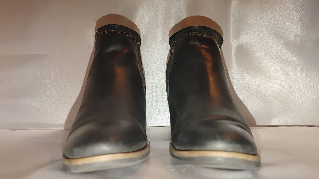 Kork-Ease Korks by Korks-Ease Tea Leather Ankle Booties Size 6M Size US 8 / IT 38 - 4 Thumbnail