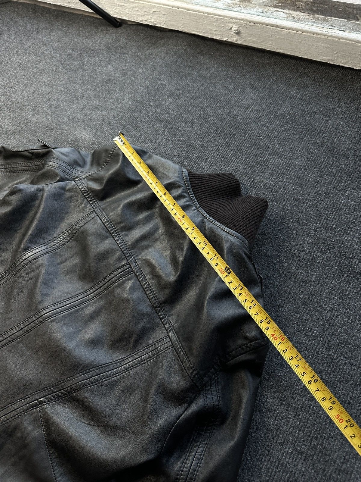 Leather 🚨 LEATHER WOMEN OPIUM MULTIPOCKET JACKET ZIP AVANT GARDE Size M / US 6-8 / IT 42-44 - 14 Thumbnail
