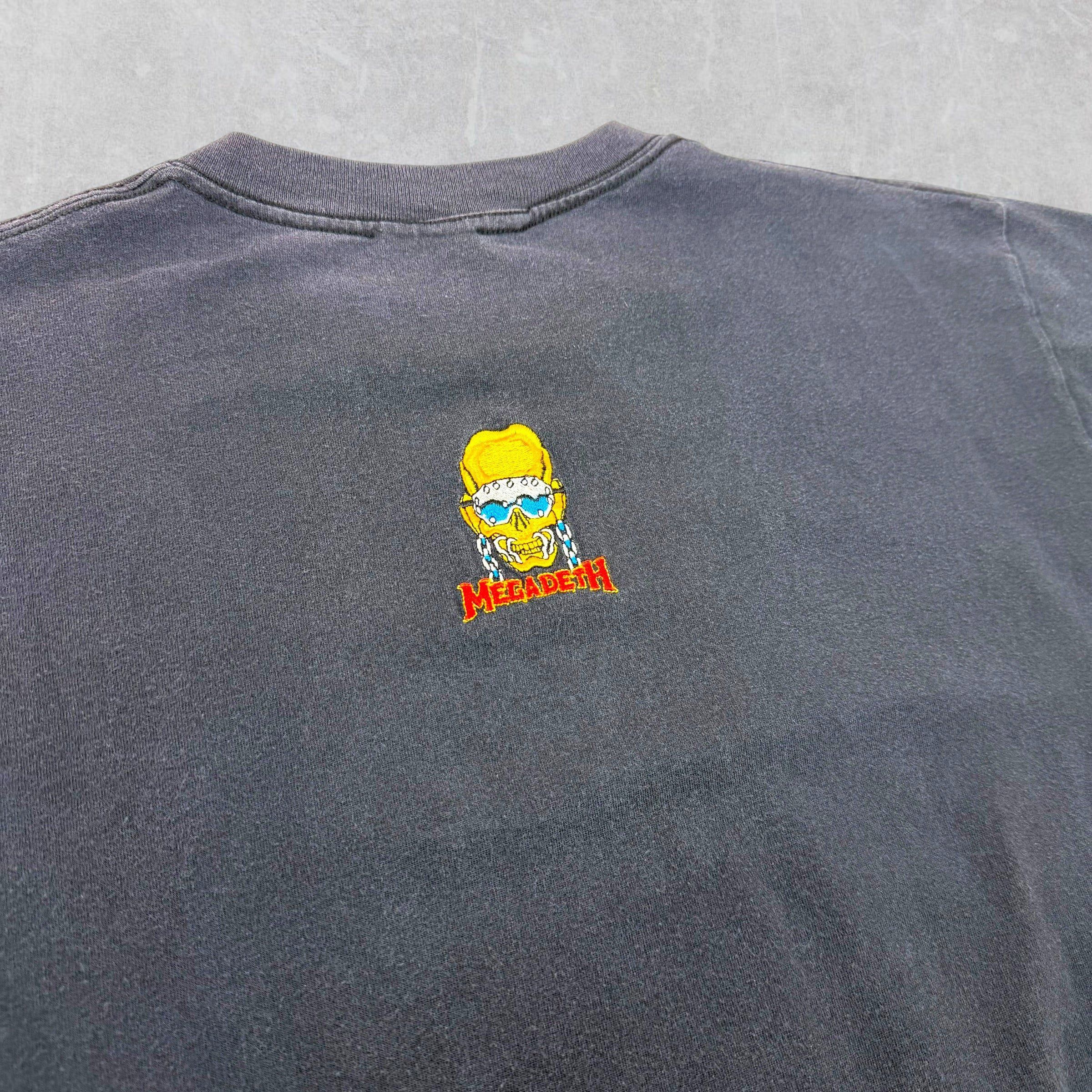 Megadeth Vintage 90's Megadeth General Rattlehead Tee XL Size US XL / EU 56 / 4 - 4 Thumbnail