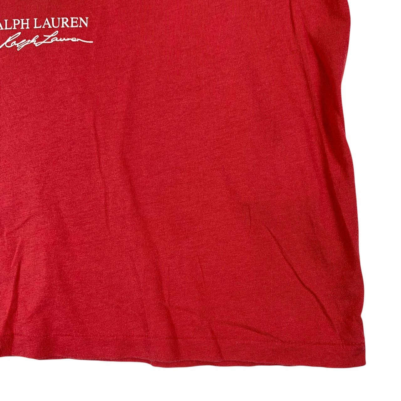 Polo Ralph Lauren Polo Ralph Lauren Red Polo Bear Tee Shirt Size US L / EU 52-54 / 3 - 8 Thumbnail