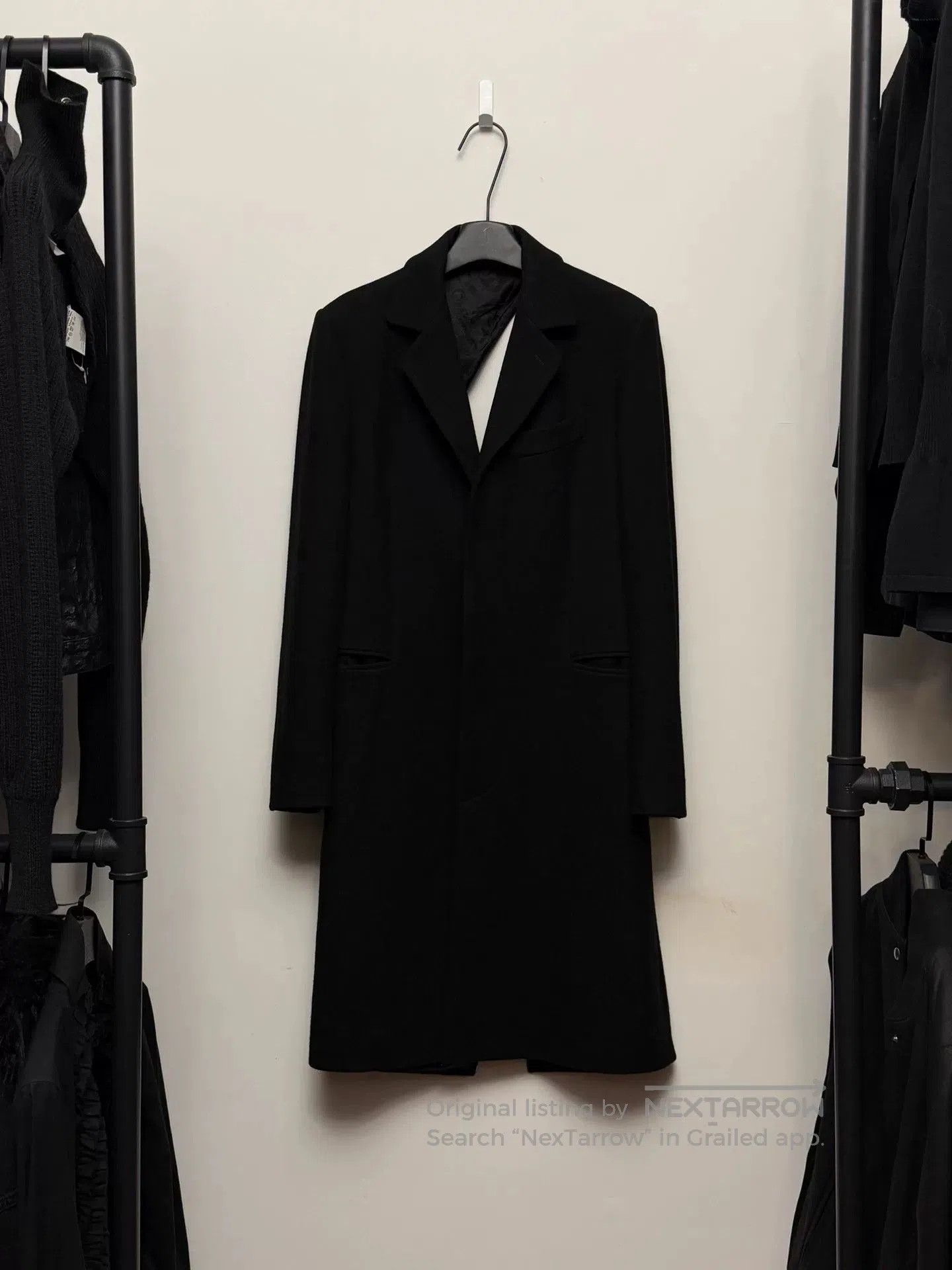 Alexander McQueen Alexander McQueen Black Wool Coat. Size US S / EU 44-46 / 1 - 1 Thumbnail