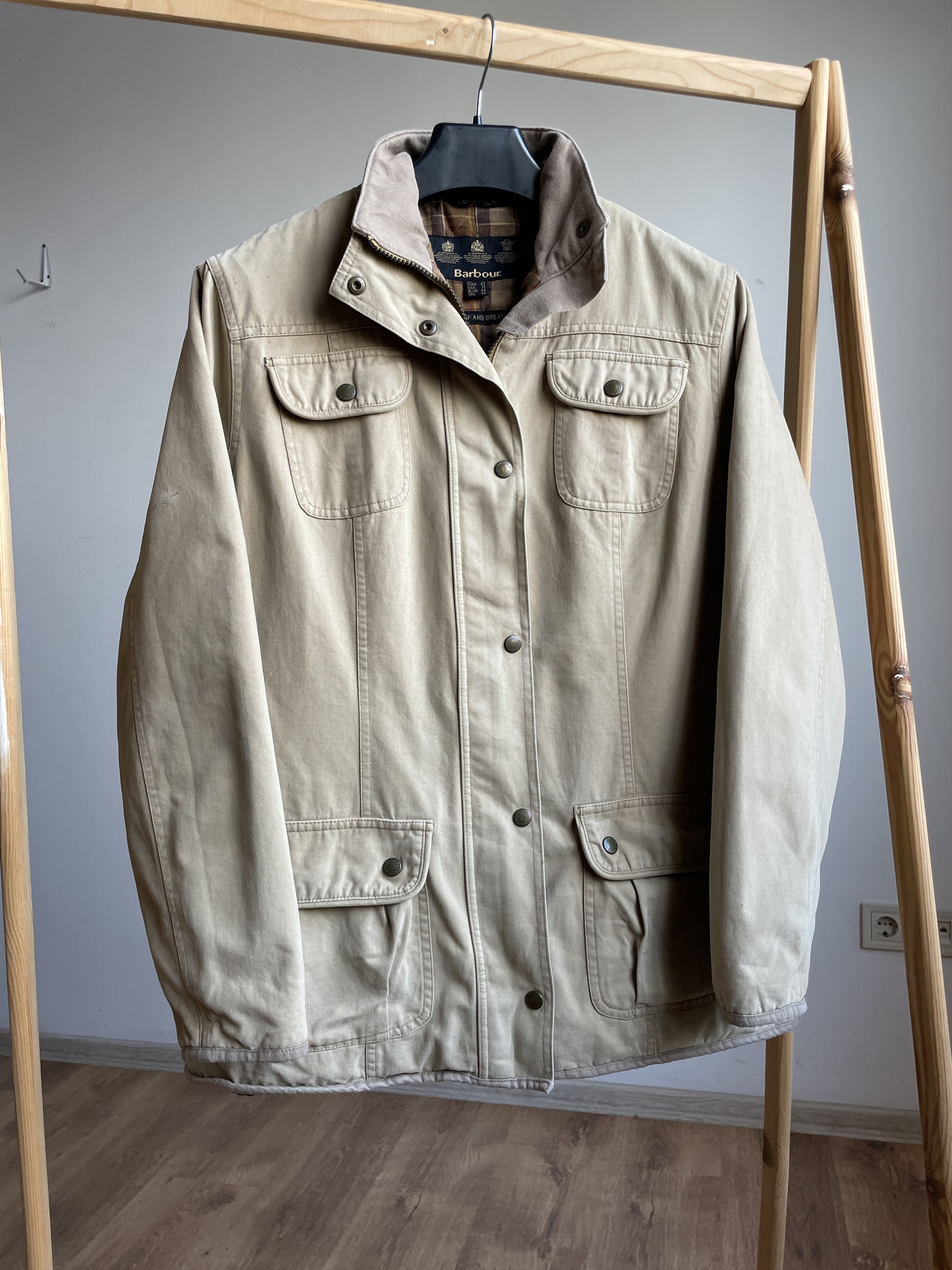 Barbour Barbour Womens Utility Soft Cotton Jacket Size XL / US 12-14 / IT 48-50 - 1 Thumbnail