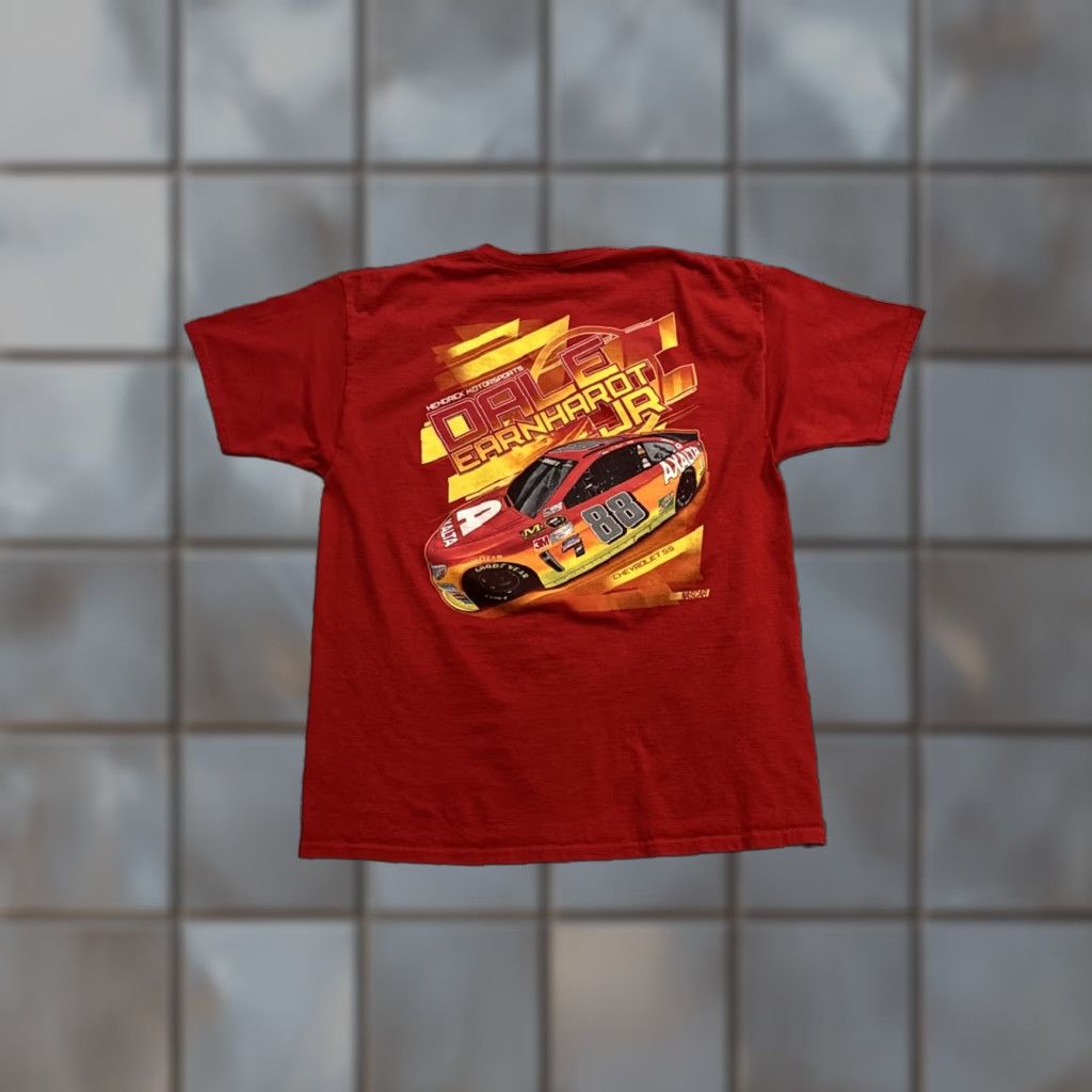 Vintage VINTAGE Dale Earnhardt Jr. T-Shirt XL Men Red Axalta Chassis 2 Spot 00’s, Pre-owned Good, Regular Size XL Mens Shirt Size US XL / EU 56 / 4 - 1 Thumbnail