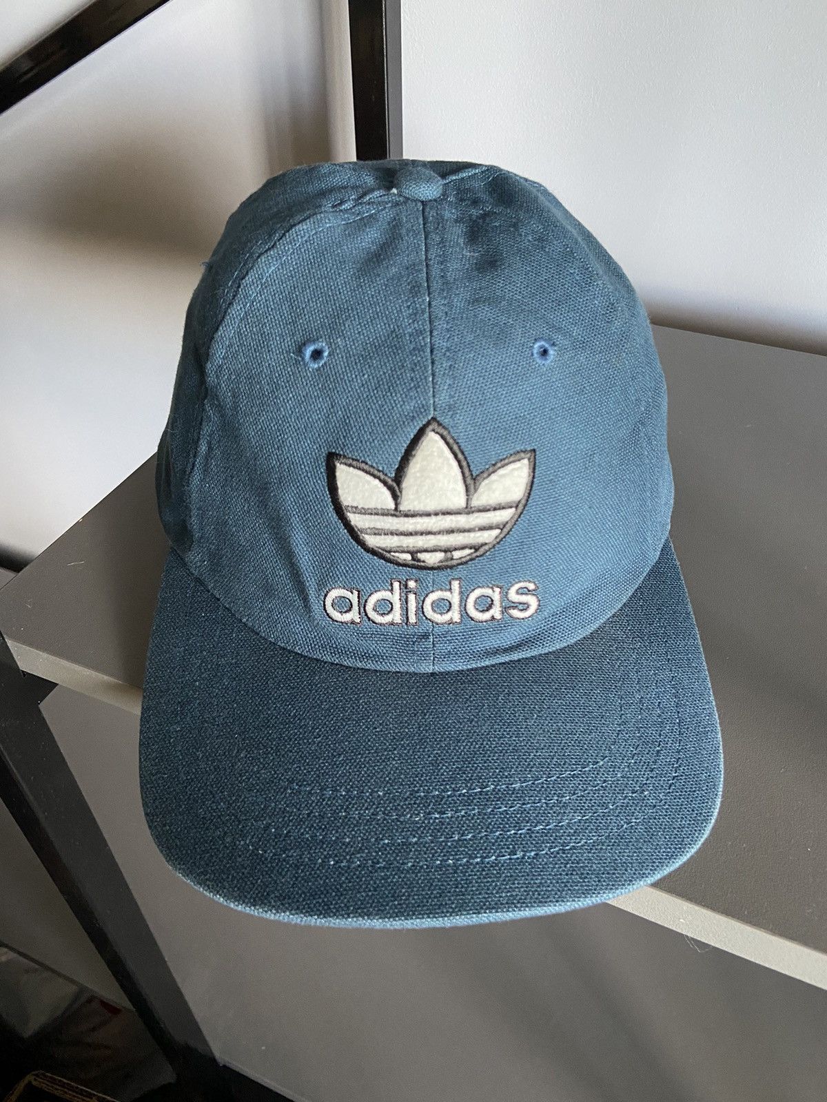 Adidas × Vintage VINTAGE ADIDAS CAP HAT TREFOIL BALENCIAGA STYLE Size ONE SIZE - 3 Thumbnail