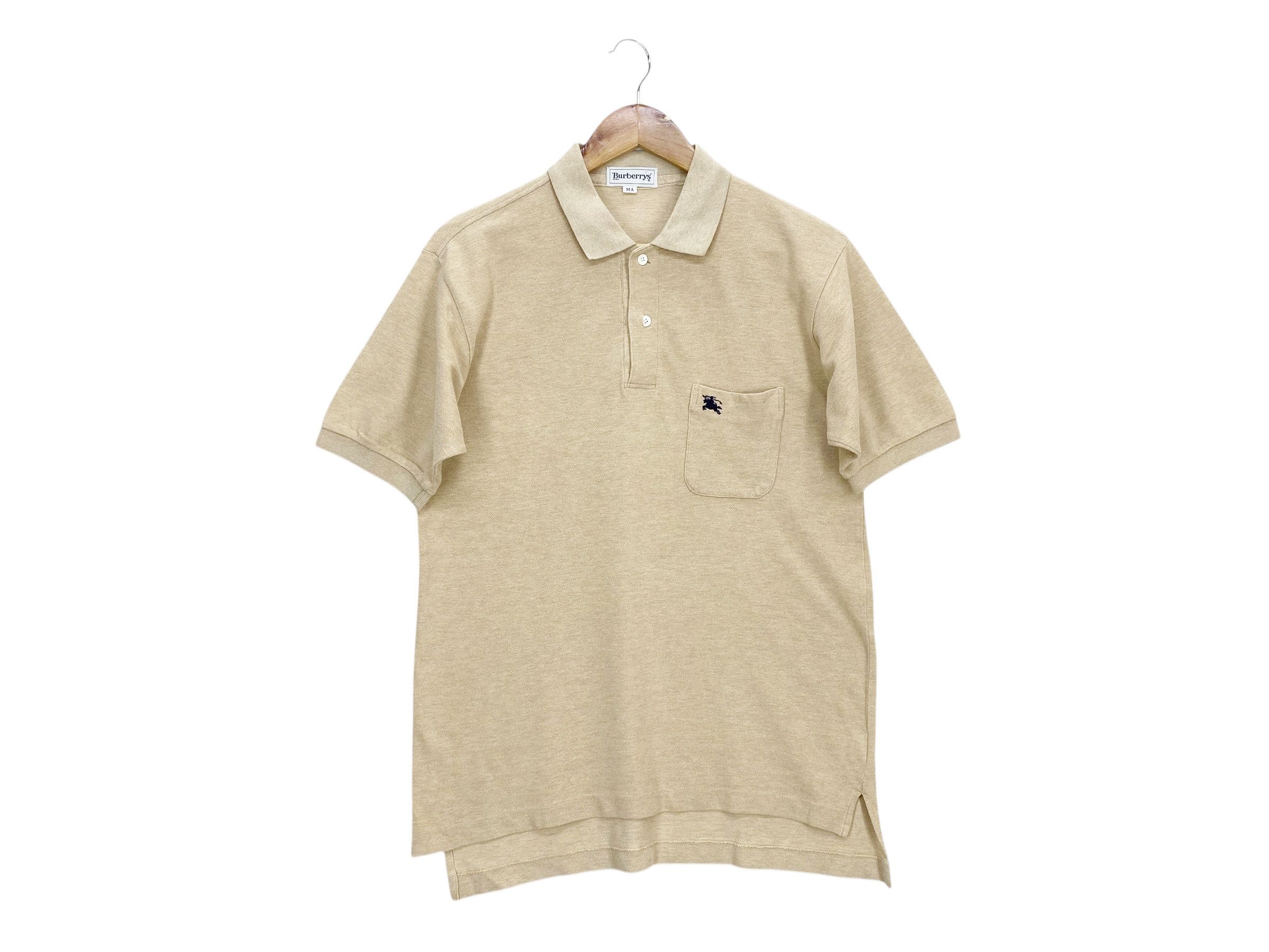 Japanese Brand × Vintage Burberrys of London Short Sleeve Polos Shirt Size S / US 4 / IT 40 - 1 Thumbnail