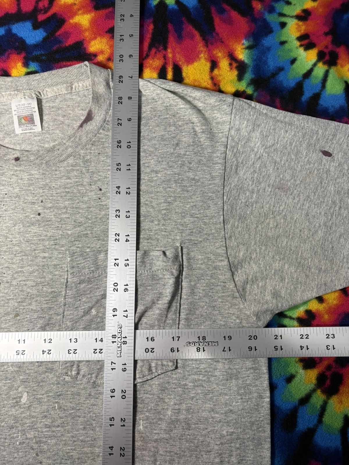 Fruit Of The Loom Vintage 80’s Fruit Of The Loom painters tee Size US L / EU 52-54 / 3 - 6 Thumbnail
