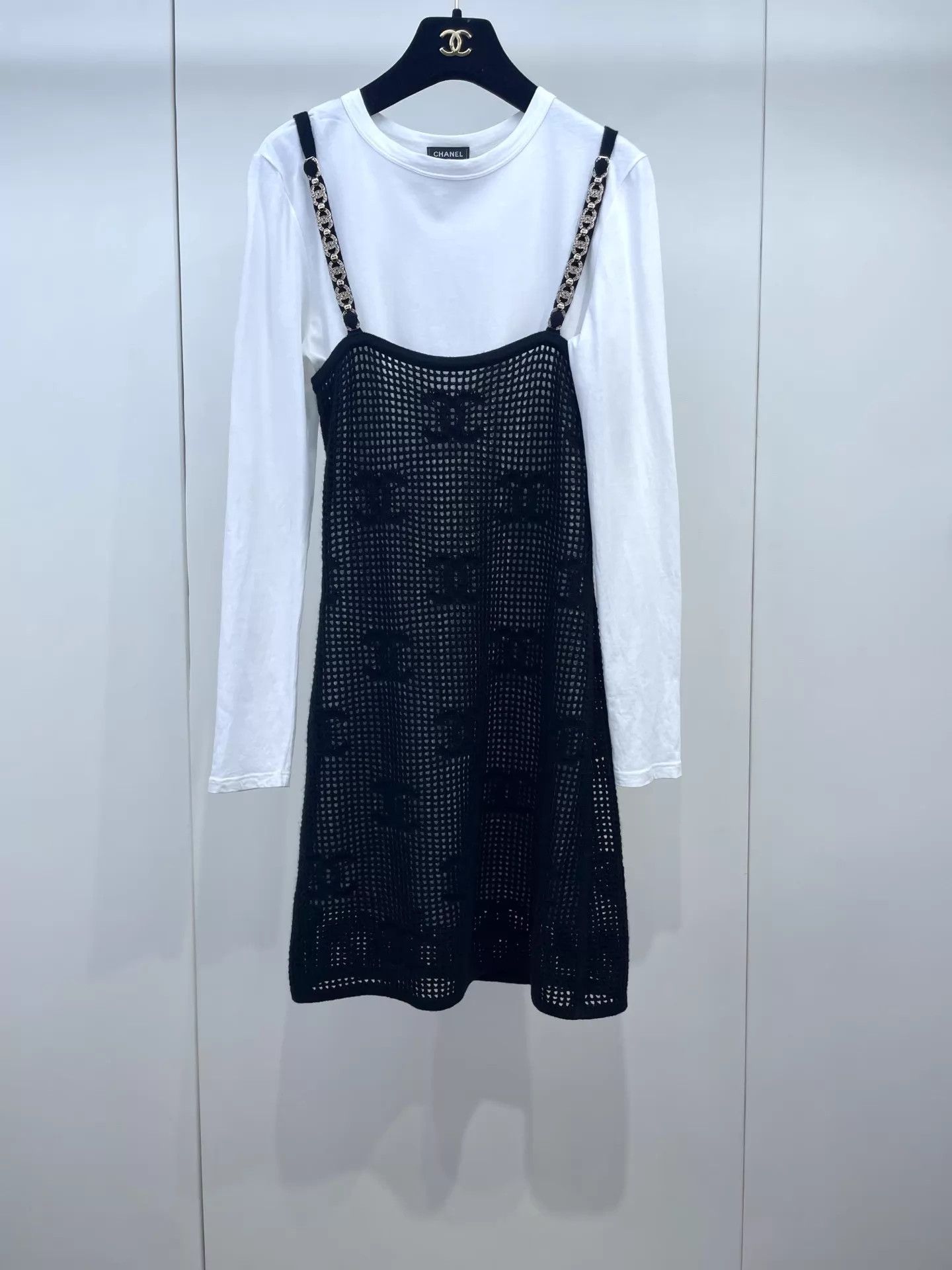 Chanel Chanel 22C 2PC Dress XS 97 New Authentic Size XS / US 0-2 / IT 36-38 - 1 Thumbnail