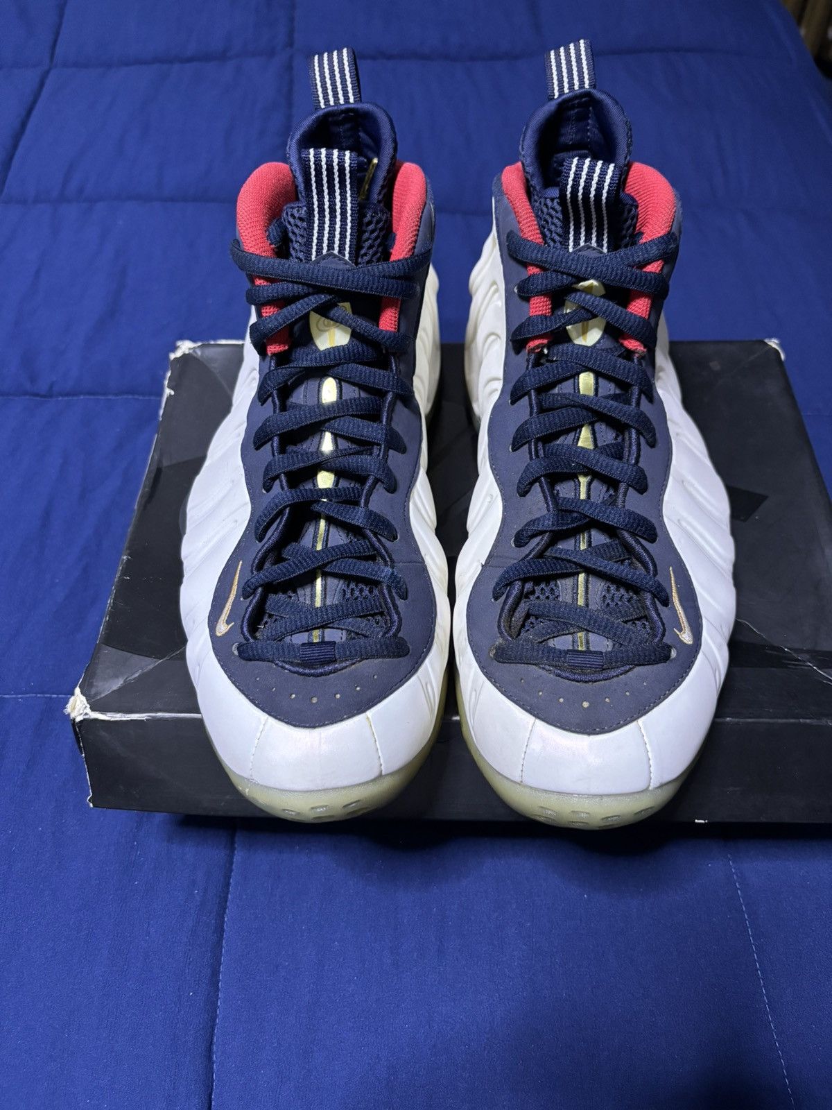 Nike Nike Air Foamposite One PRM Olympic Size 11 Size US 11 / EU 44 - 2 Thumbnail