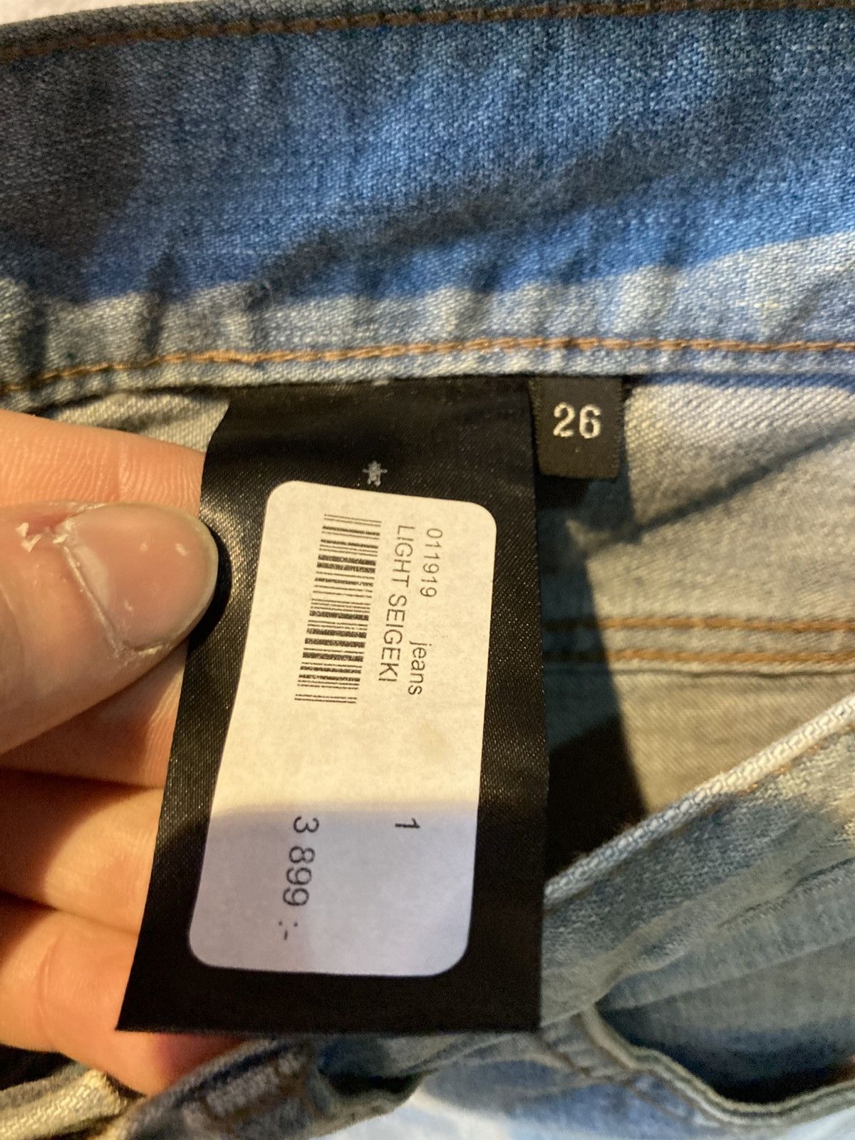 Fagassent Toshiki Aoki Seigeki Light Blue Denim Size US 26 / EU 42 - 3 Thumbnail