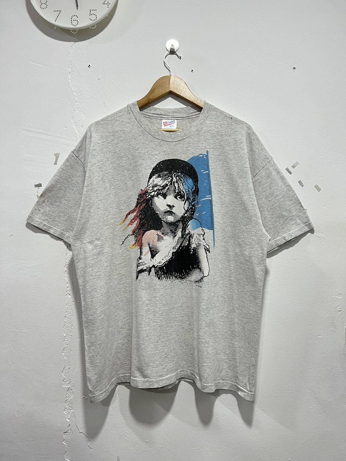 Band Tees × Vintage Vintage 1986’ Les Misérables Iconic Tshirt Size US XL / EU 56 / 4 - 1 Thumbnail