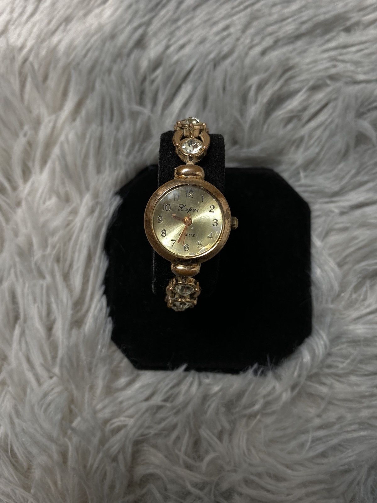 Japanese Brand × Jewelry × Vintage Rare Golden Radiance Bracelet Watch - Japanese Brand Size ONE SIZE - 3 Thumbnail