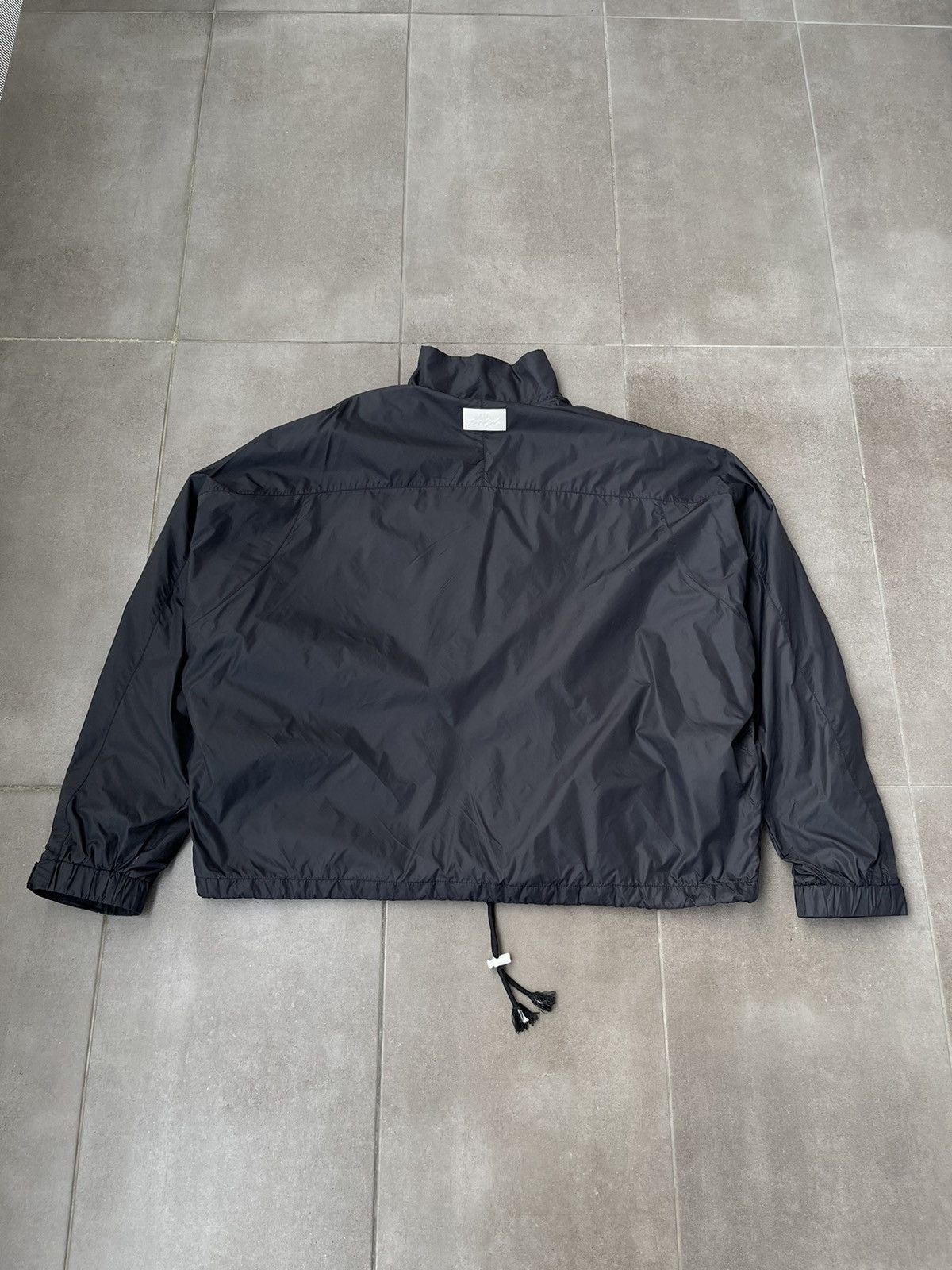 Fear of God × Nike FW18 Nike X Fear Of God Half Zipper Coach Track Black Jacket Size US L / EU 52-54 / 3 - 13 Thumbnail