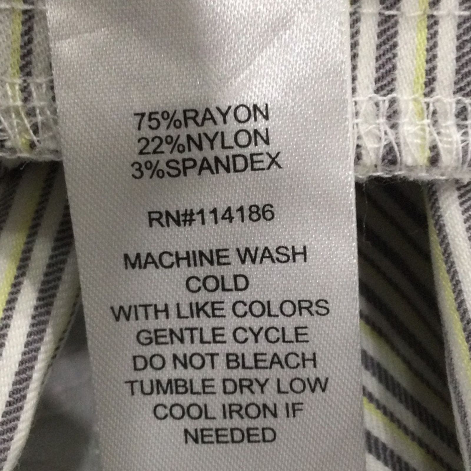 Other 89th & Madison Striped Zipper Pockets Bermuda Shorts Size L Size 32" / US 10 / IT 46 - 8 Thumbnail