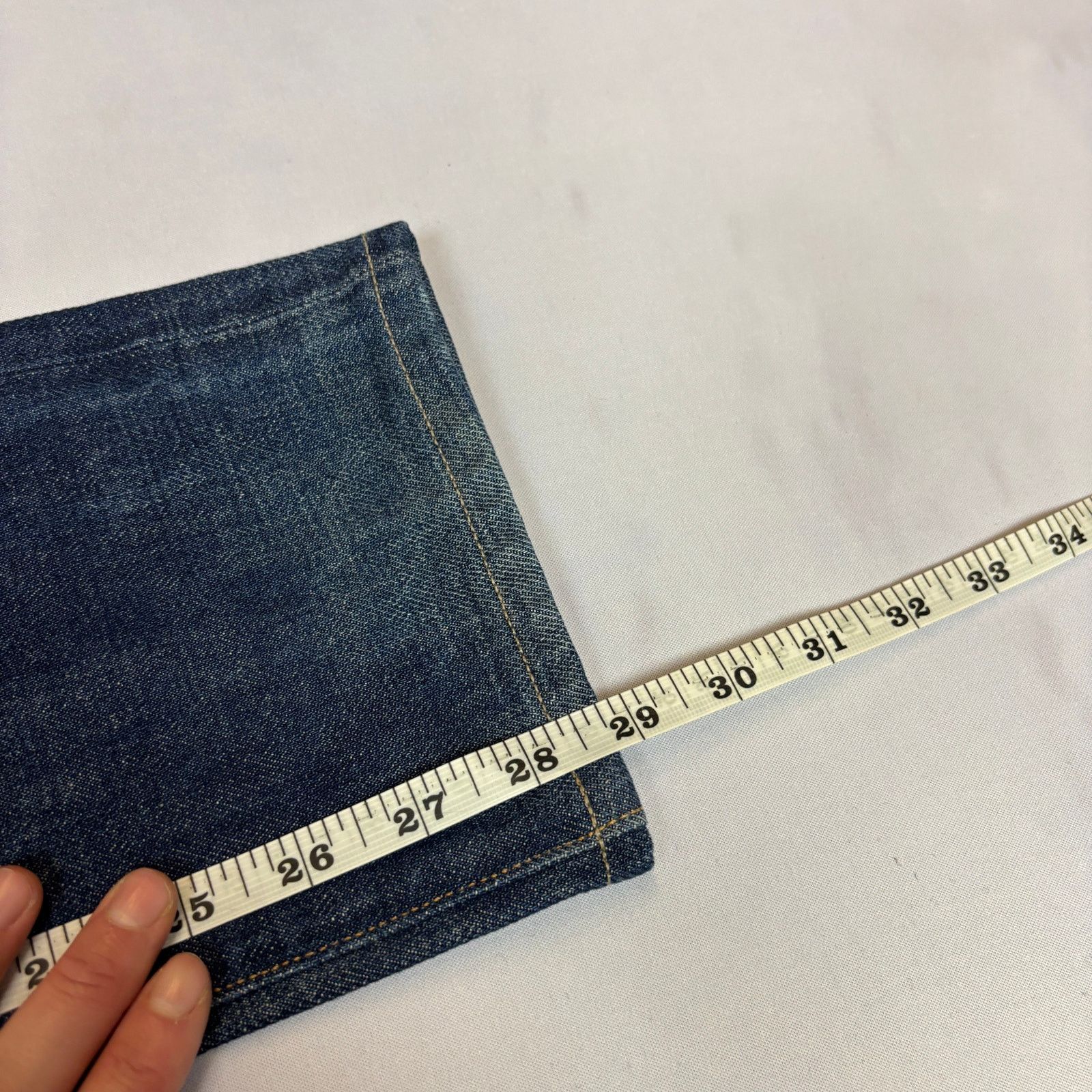 Fabric Brand & Co. Fabric Brand & Co Selvedge Denim Straight Leg Jeans 31x29 Size US 31 - 13 Thumbnail