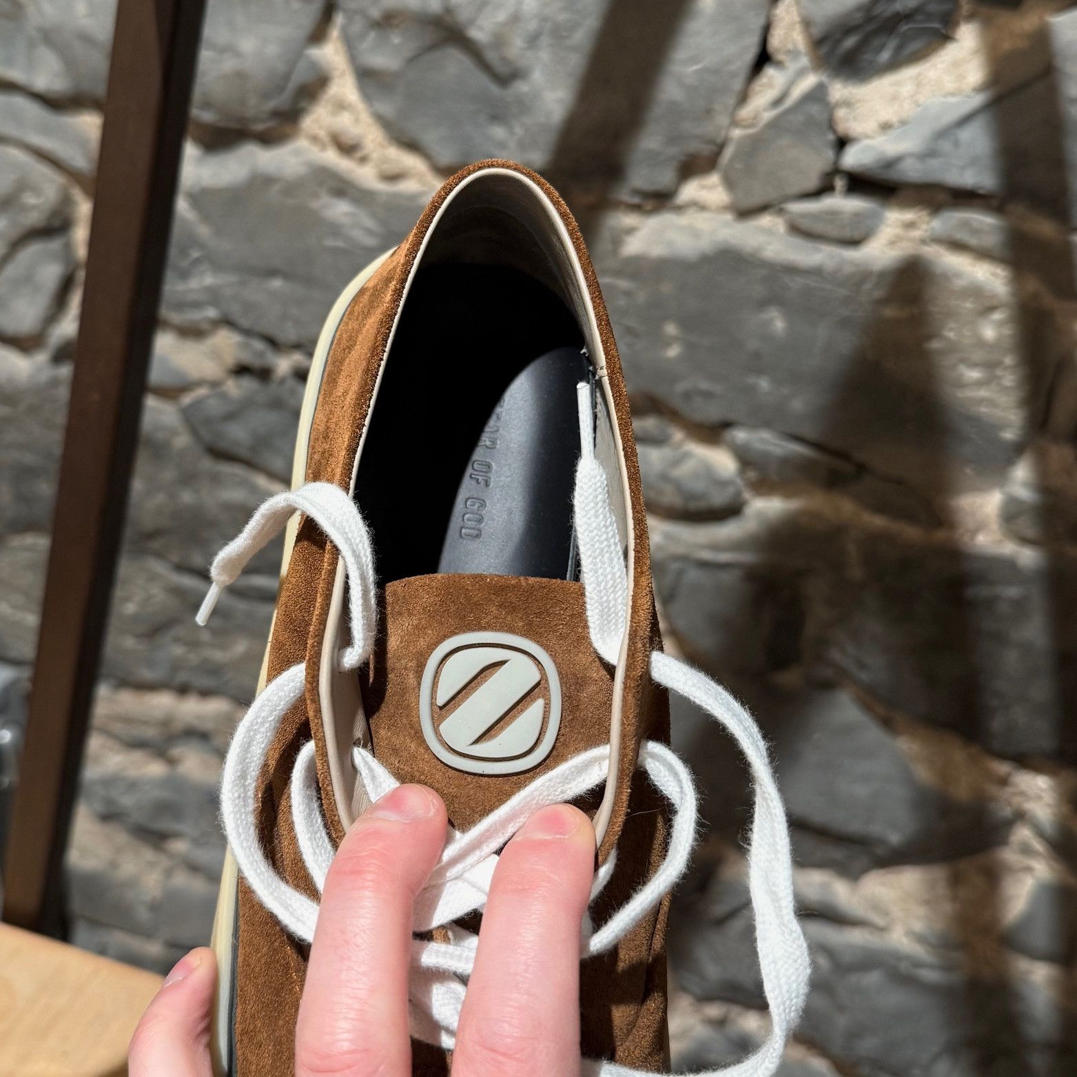 Ermenegildo Zegna × Fear of God Fear of God x Ermenegildo Zegna Brown Suede Sneakers Size US 8 / EU 41 - 10 Thumbnail