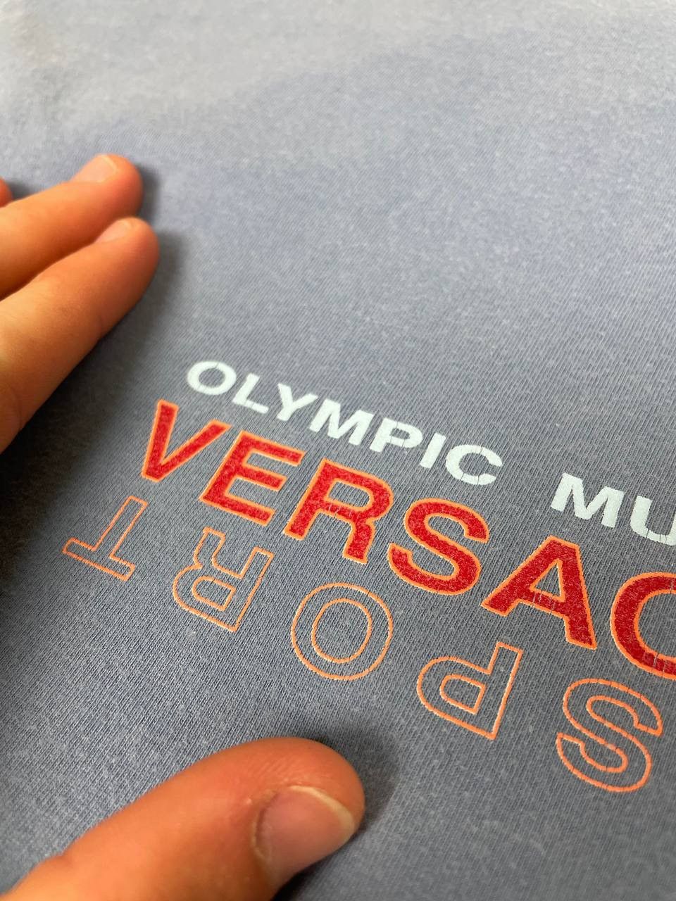 Versace Vintage Versace Sport Olympic Museum Lausanne T Shirt 90s Size US L / EU 52-54 / 3 - 6 Thumbnail