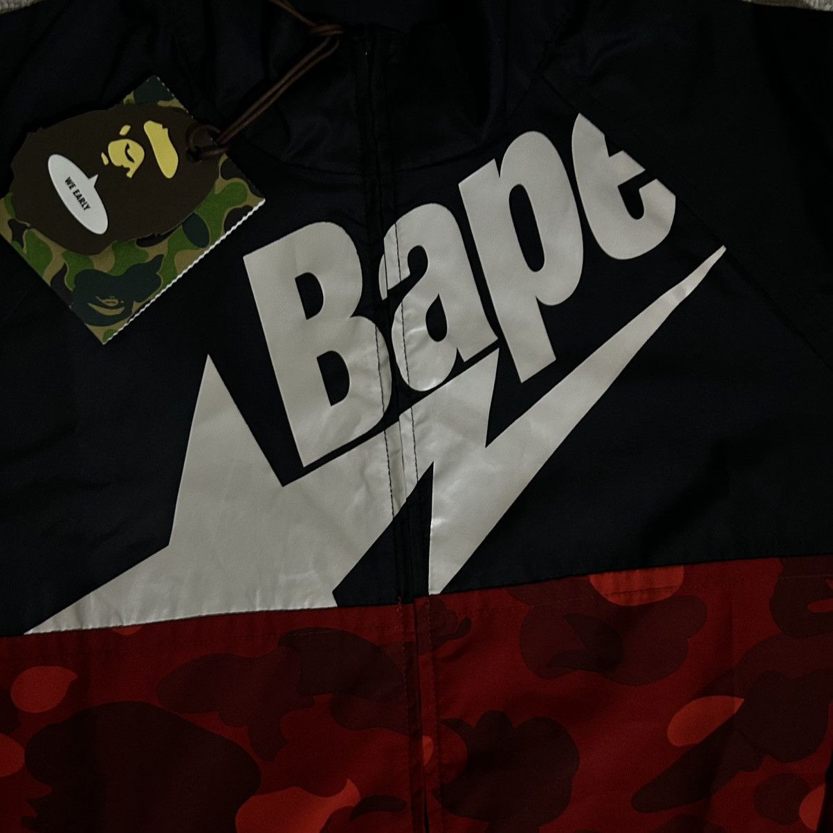 Bape Bapesta Red Camo Tracktop Size US M / EU 48-50 / 2 - 3 Thumbnail