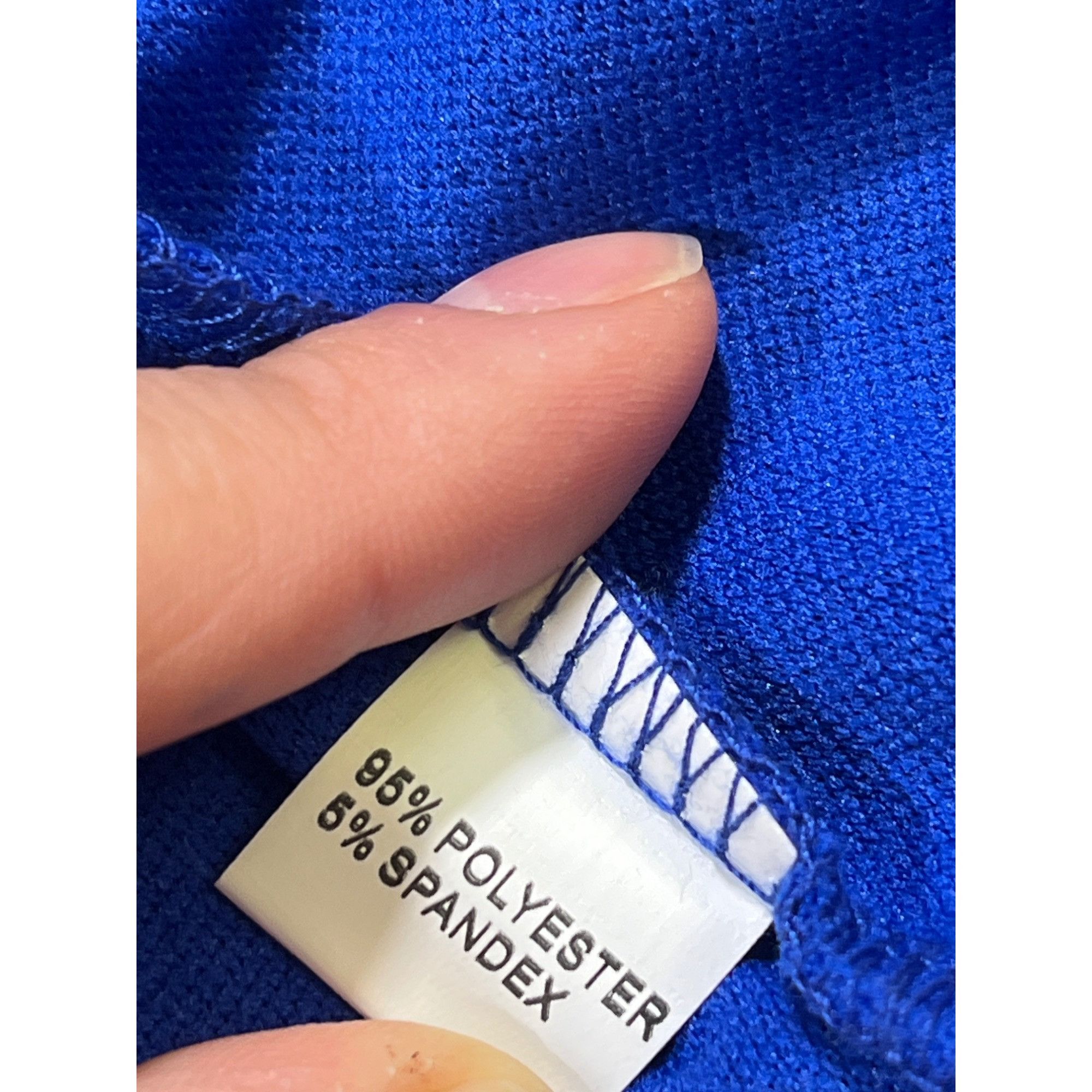 Designer Homeyee SKU 7628 Womens Blue Dress With sleeves Size XL Size XL / US 12-14 / IT 48-50 - 12 Thumbnail