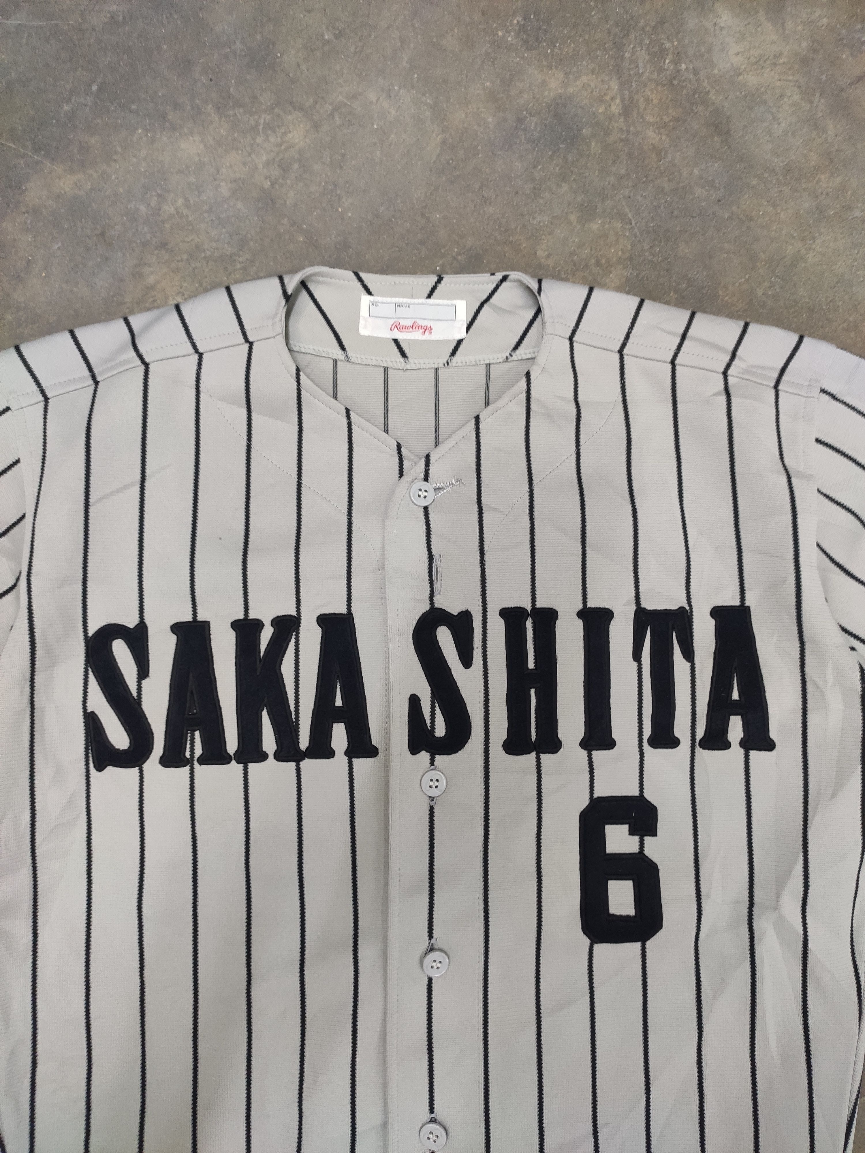 MLB 🔥 SAKASHITA BASEBALL JERSEY SAKASHITA 6 JAPAN Size US M / EU 48-50 / 2 - 2 Thumbnail