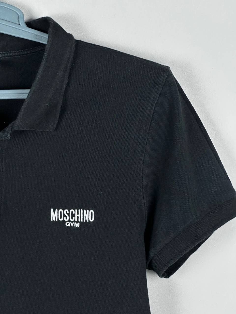 Moschino Vintage Moschino Logo Black Polo T Shirt Size US M / EU 48-50 / 2 - 4 Thumbnail