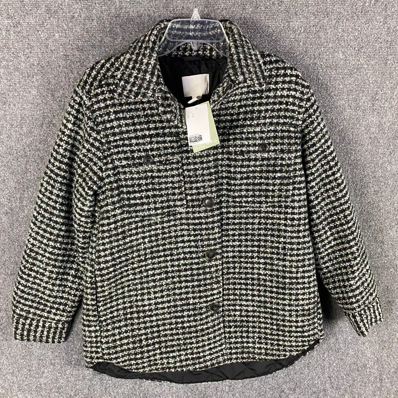 H&M H&M Coat Women's Small Knit Polyester Wool Adults NWT S Size S / US 4 / IT 40 - 1 Thumbnail
