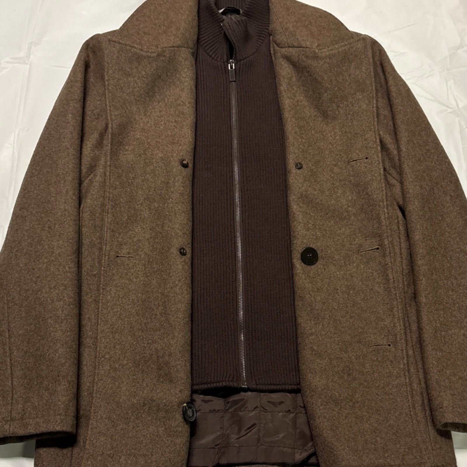 Other Kenneth Cole Reaction Brown Coat Size Small Men's Size US S / EU 44-46 / 1 - 4 Thumbnail