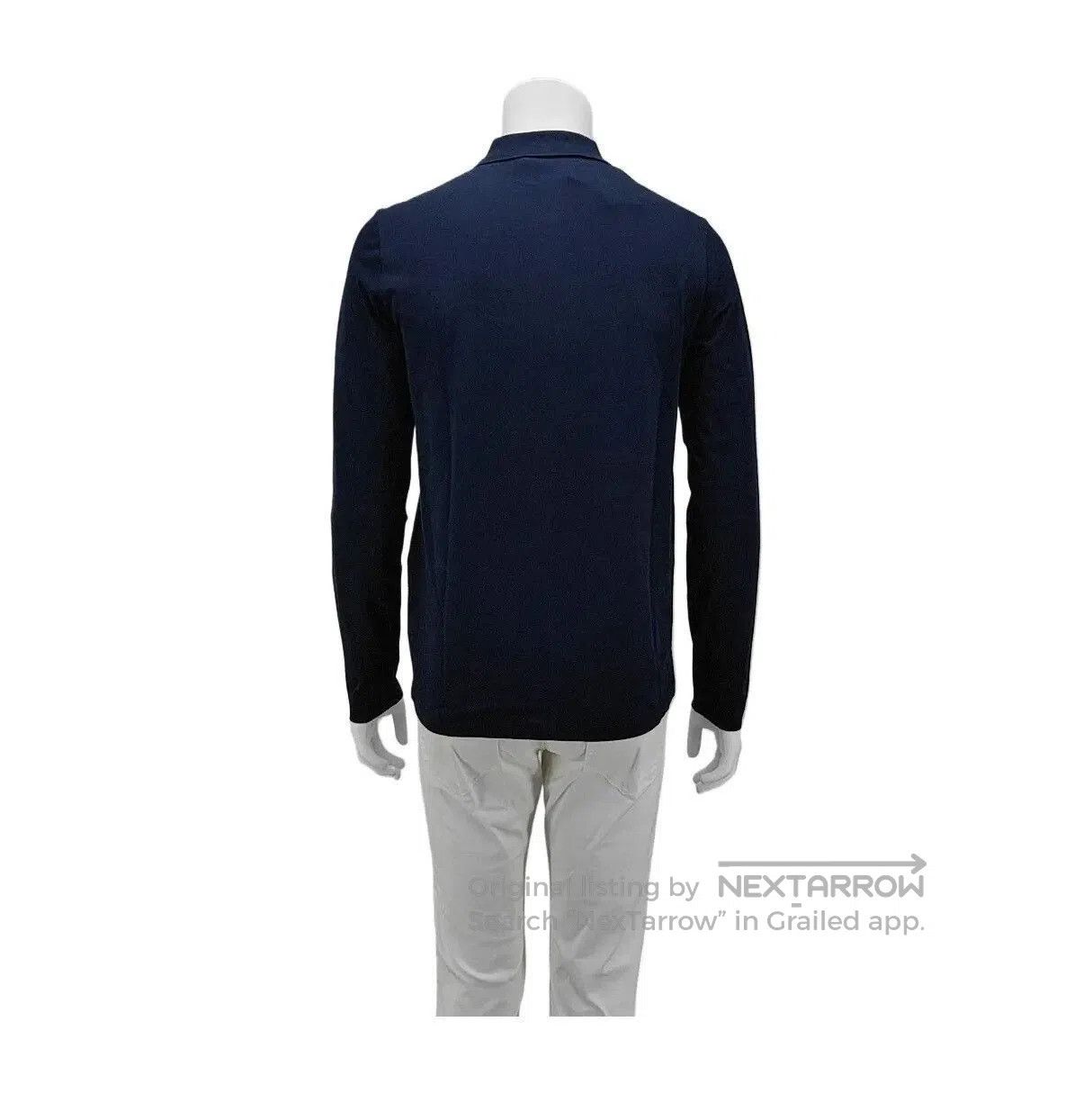 Prada Prada Men's Long Sleeve Polo Shirt. Size US M / EU 48-50 / 2 - 2 Thumbnail