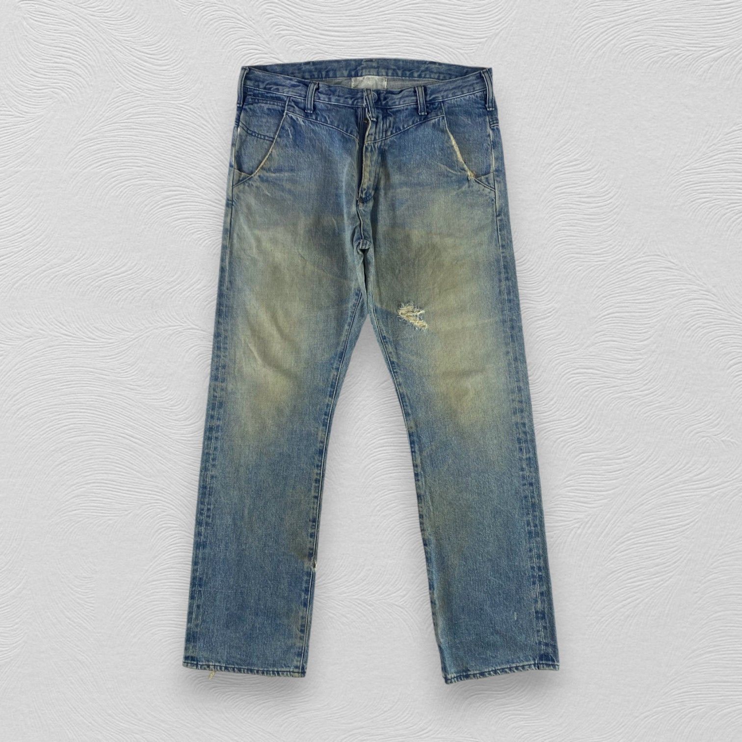 Nonnative Nonnative Selvedge Jeans Distressed Denim KJ3387 Size US 36 / EU 52 - 1 Thumbnail